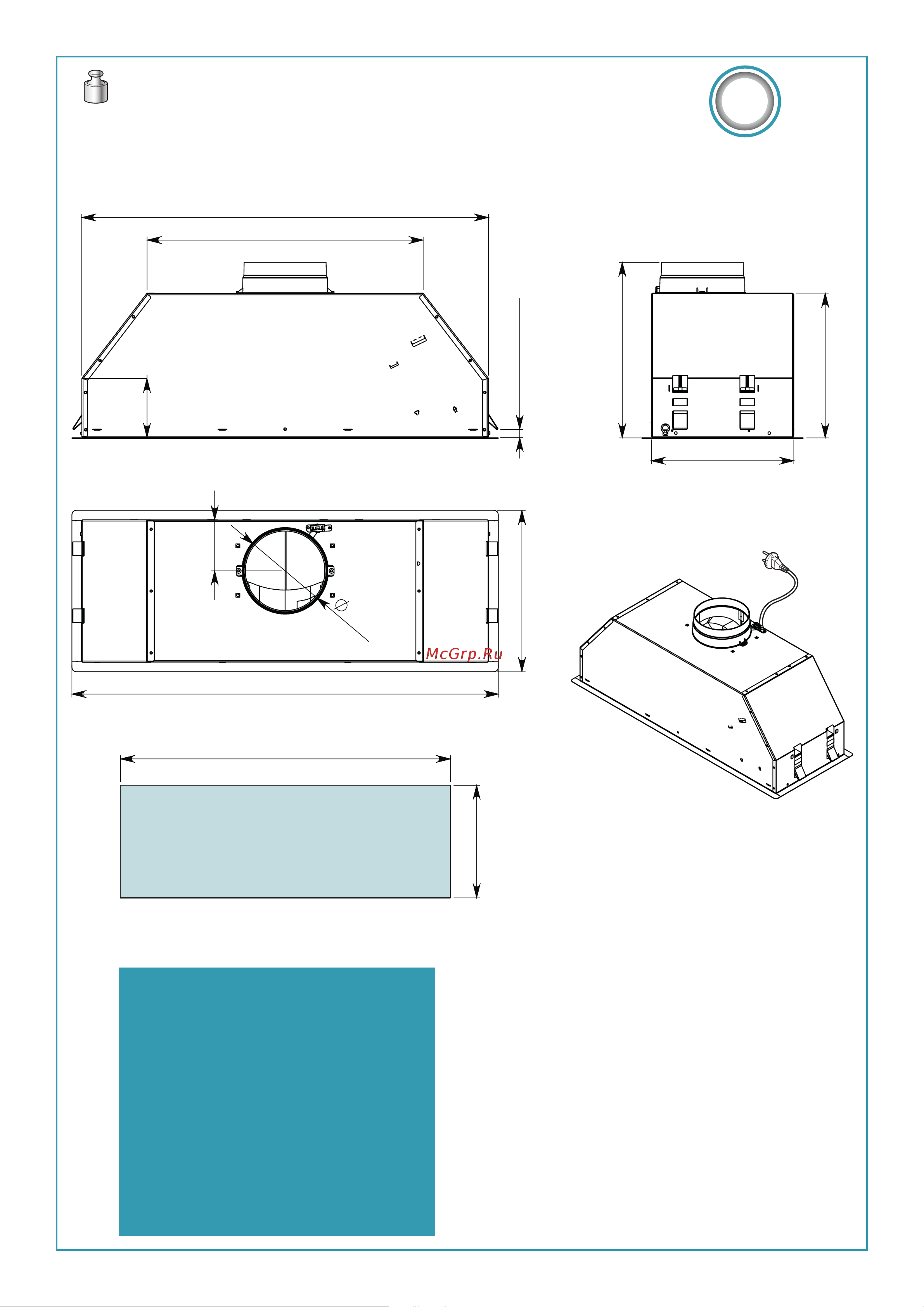 Falmec GRUPPO INCASSO CGIW70.E11P2#ZZZI491F [4/80] Gruppo incasso 100 15 kg