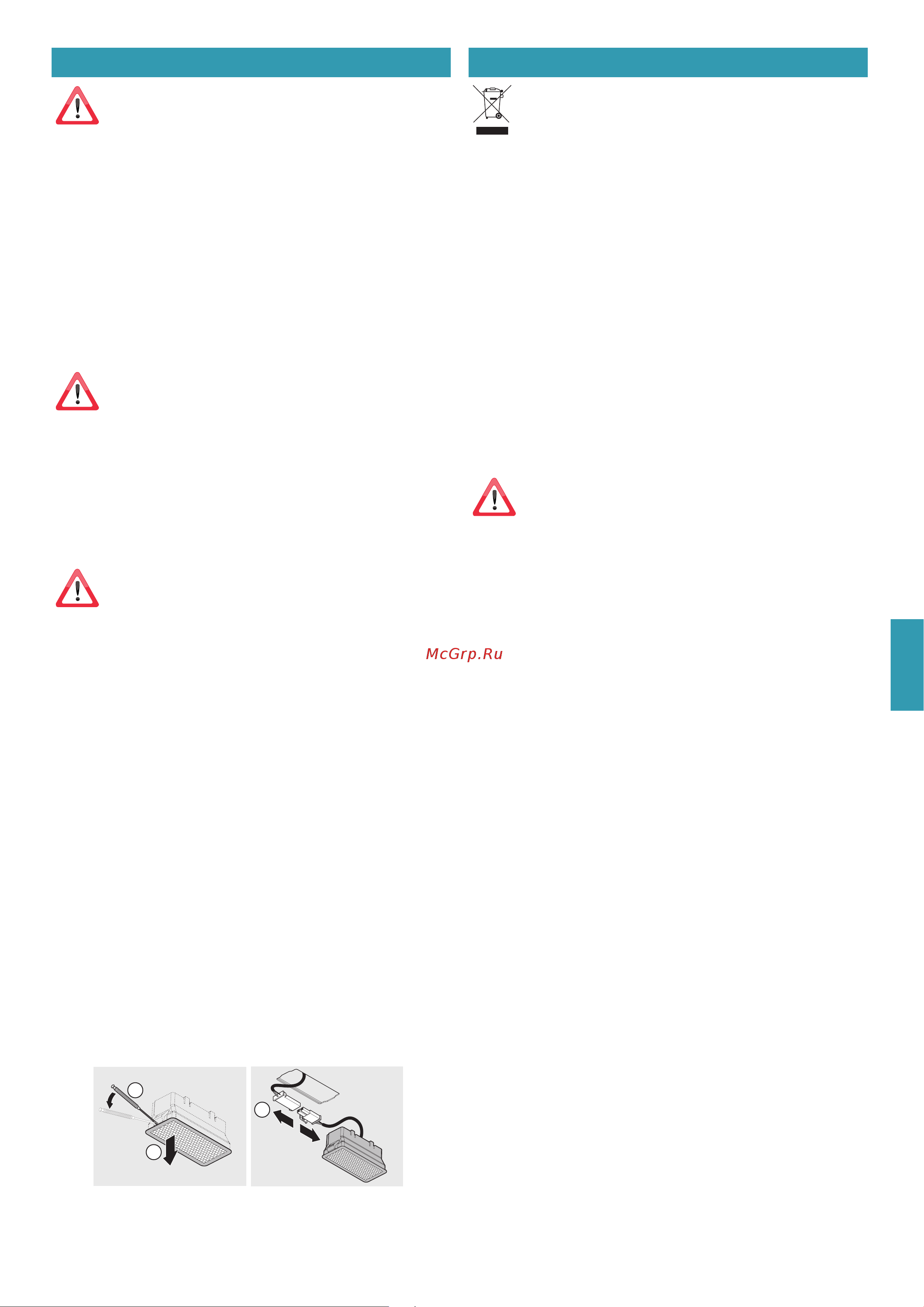 Falmec VERSO 55 WHITE CVXN55.E0P2#ZZZF491F [35/56] Konserwacja