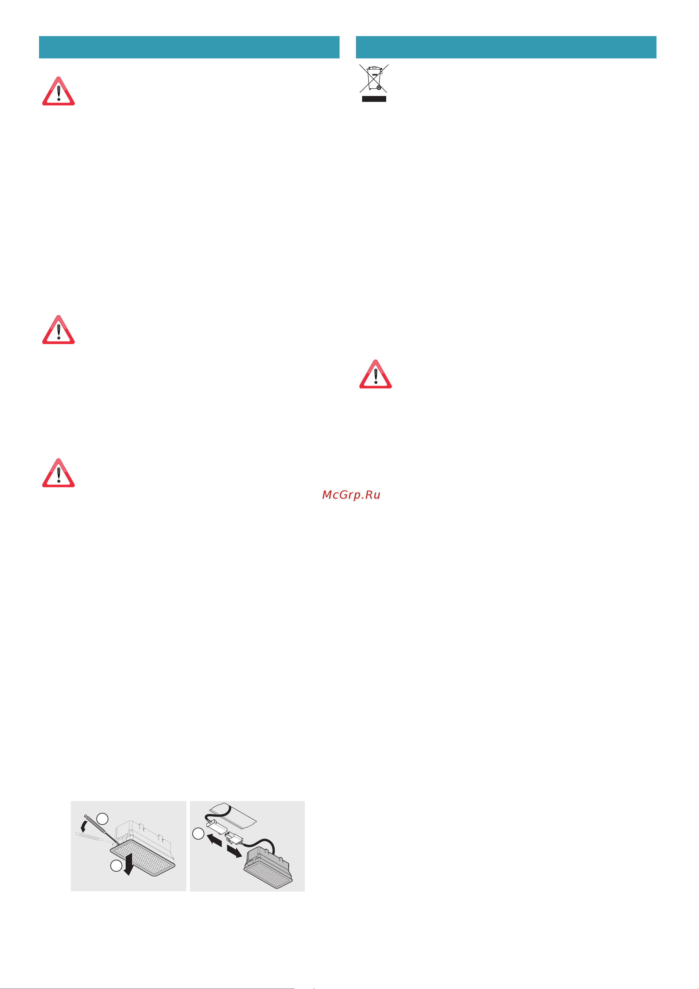 Falmec TAB BLACK CTCN80.E0P2#ZZZN491F [18/64] Disposal after end of useful life