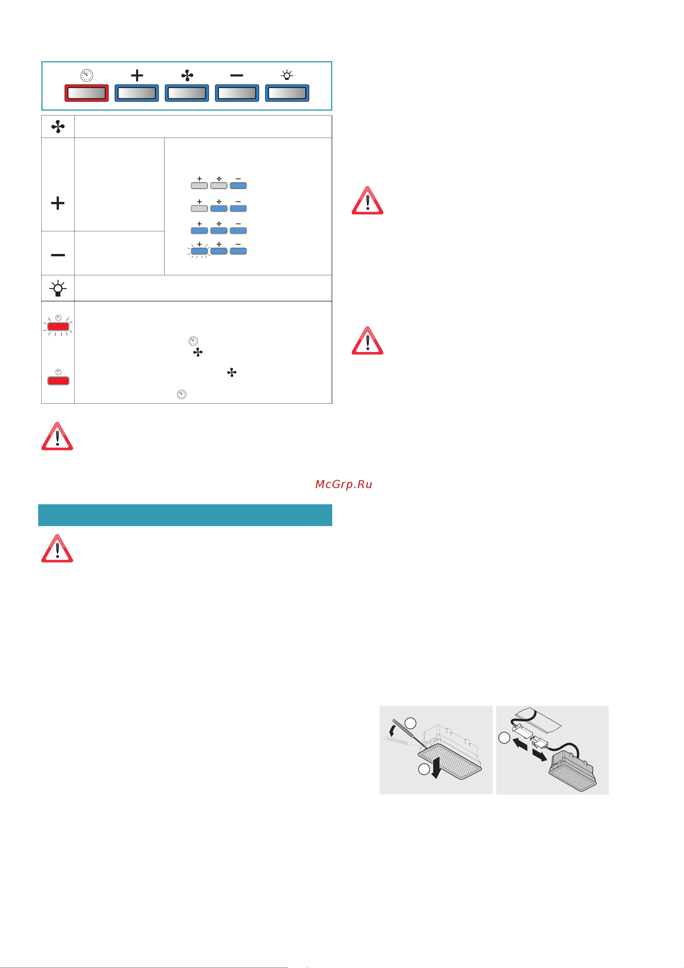 Falmec TAB BLACK CTCN80.E0P2#ZZZN491F [22/64] Wartung