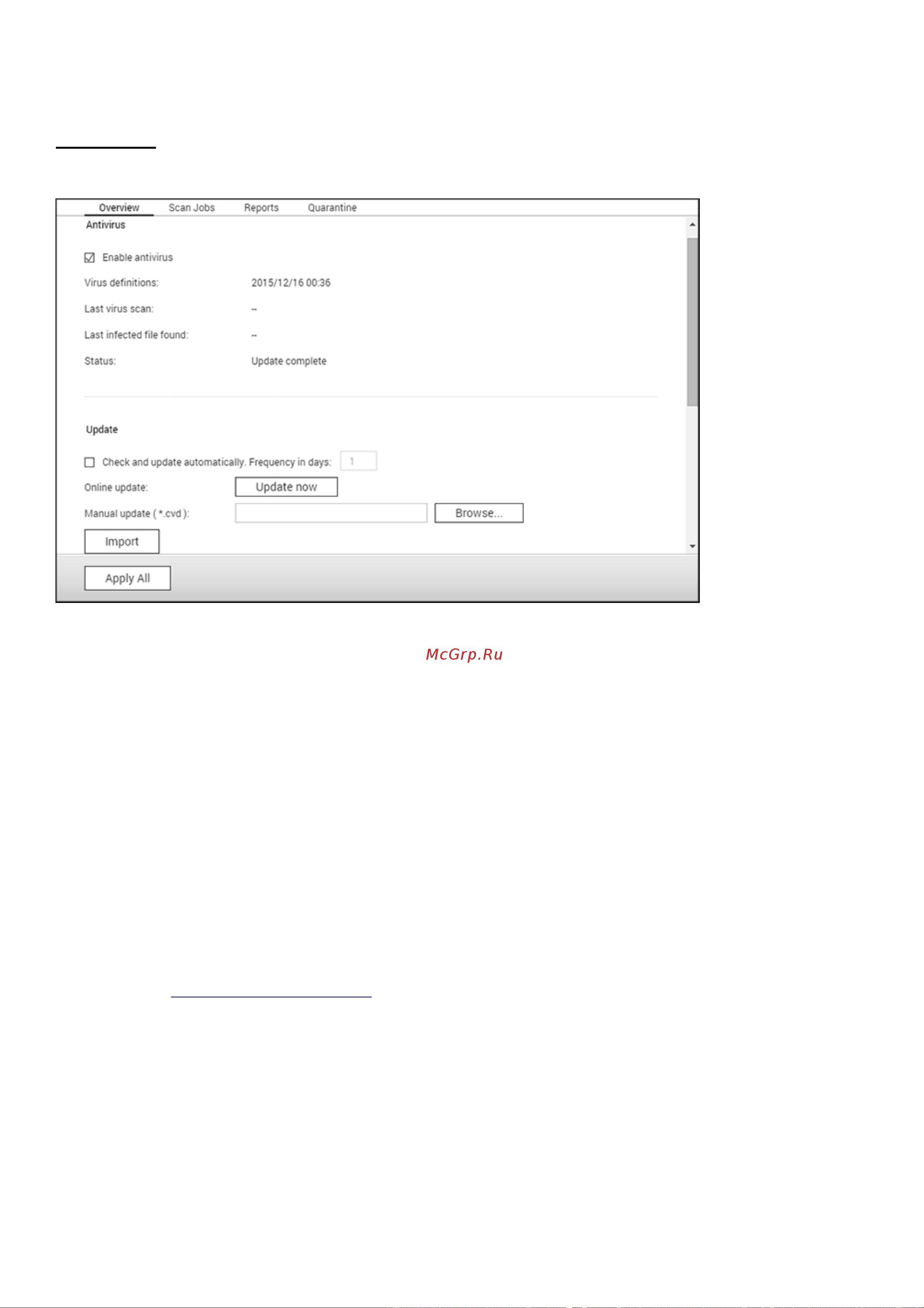 Ginzzu TS-h3088XU-RP [249/441] Антивирус