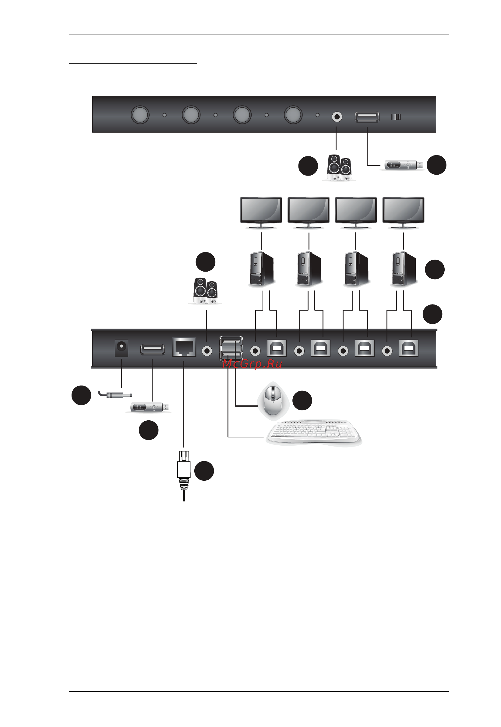 Aten CS724KM [23/99] Installation diagram