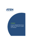 Aten CN8600 Руководство пользователя