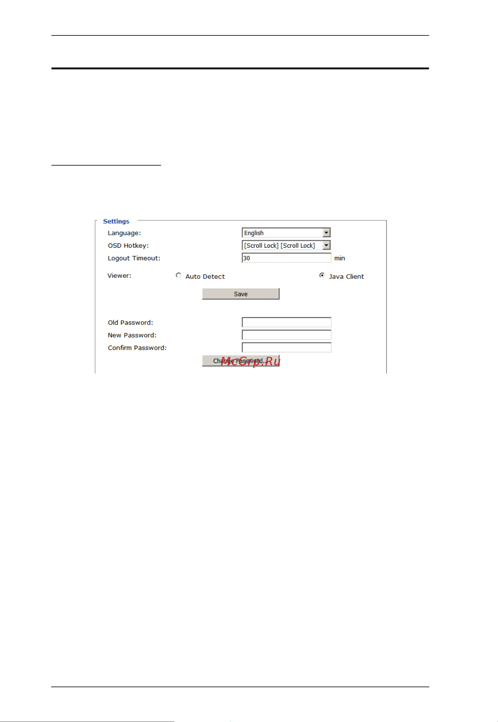 Aten CN8600 [70/167] Settings
