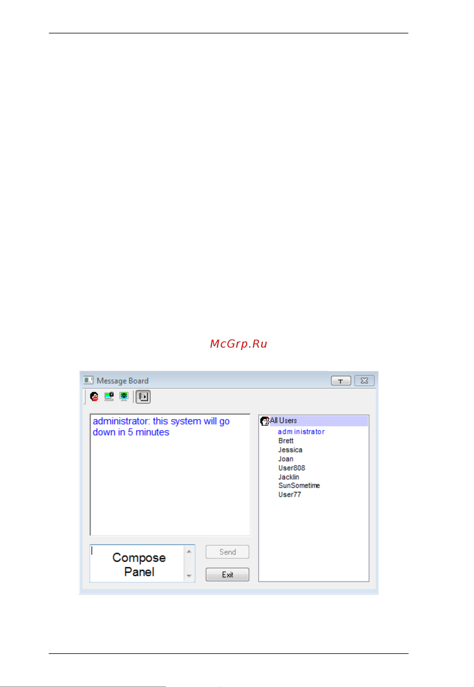 Aten CN8000A [110/203] Message display panel