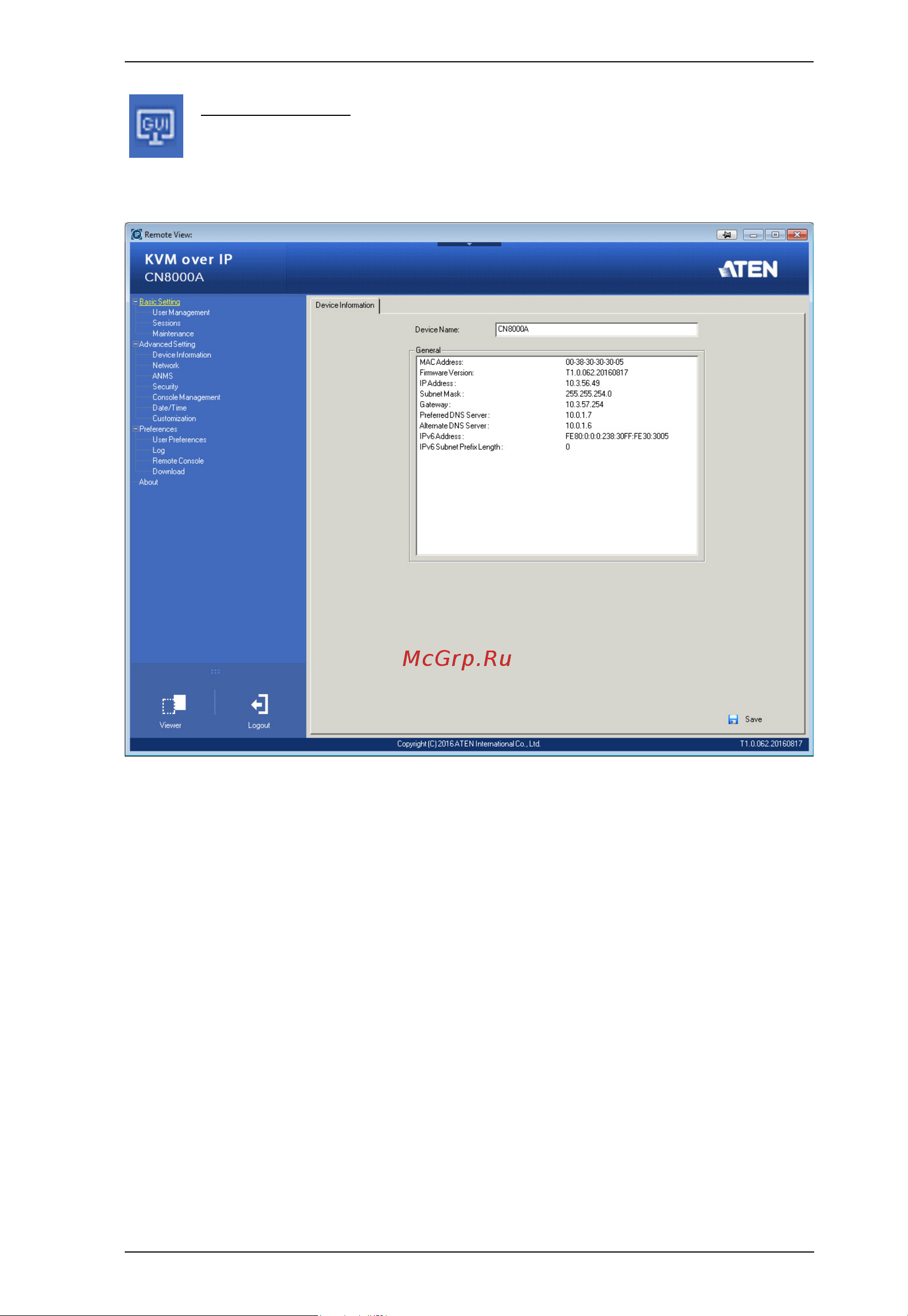 Aten CN8000A [123/203] Admin utility