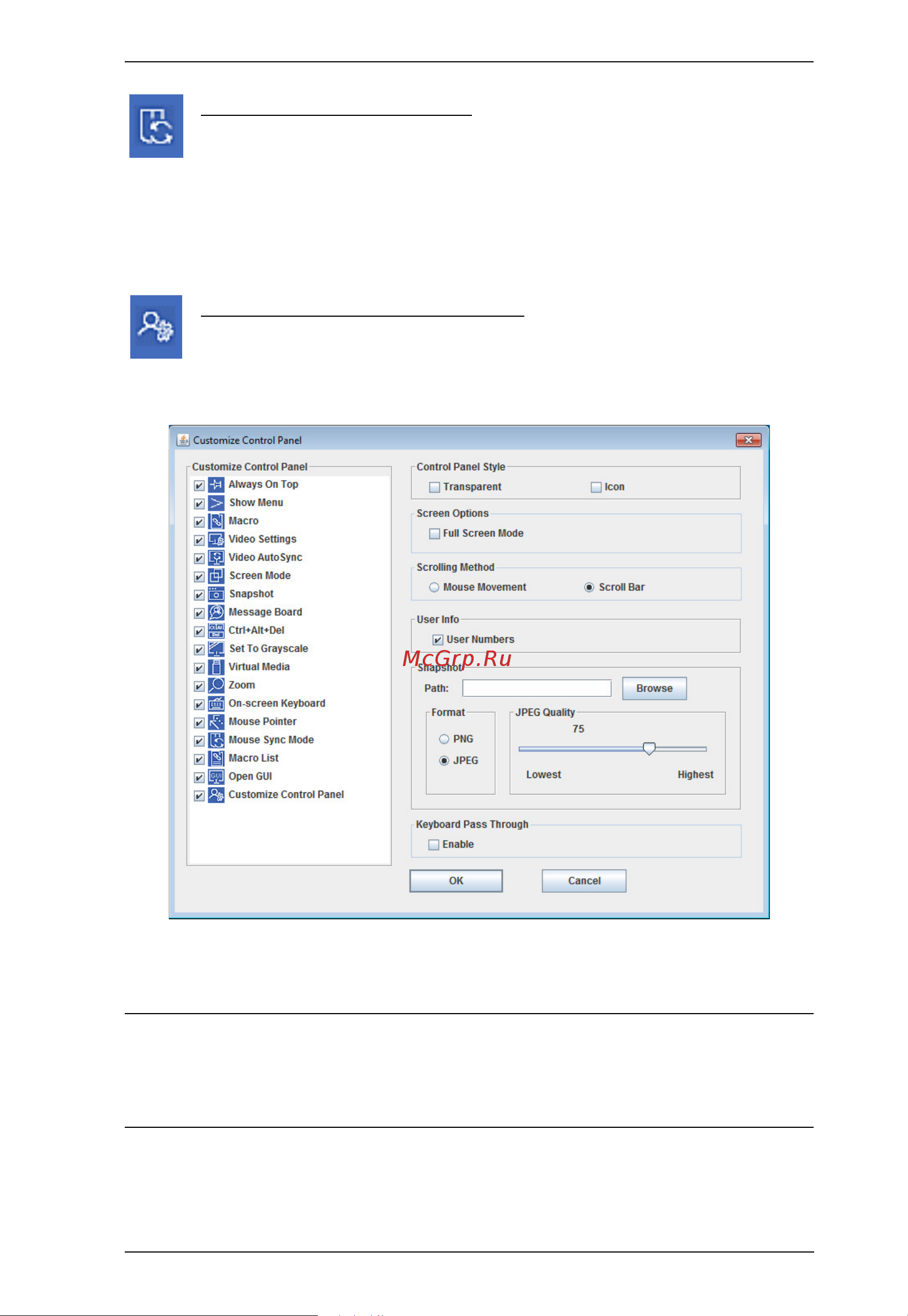 Aten CN8000A [137/203] Mouse dynasync mode