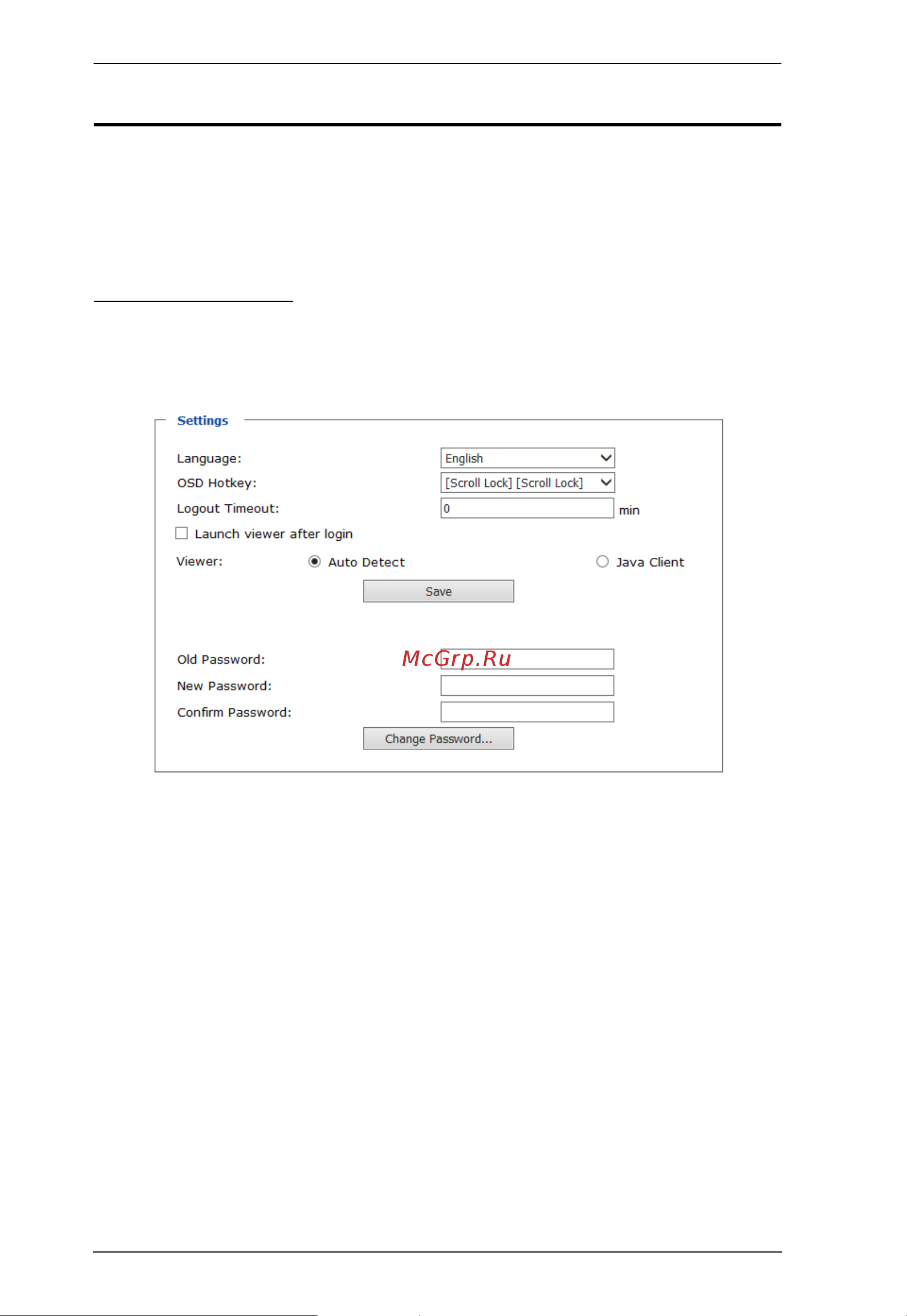 Aten CN8000A [86/203] Settings
