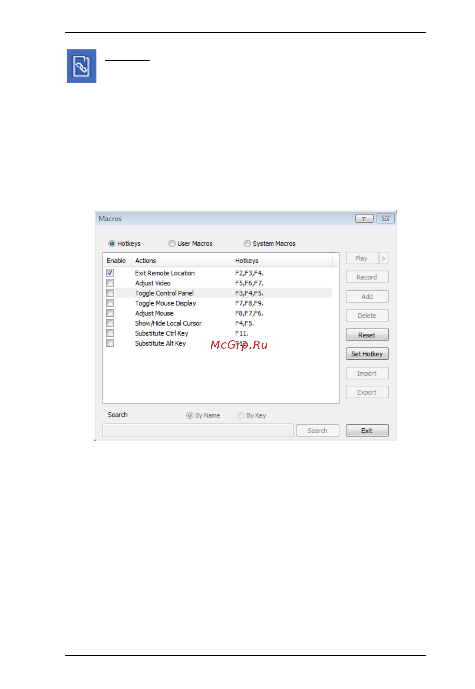 Aten CN8000A [97/203] Macros