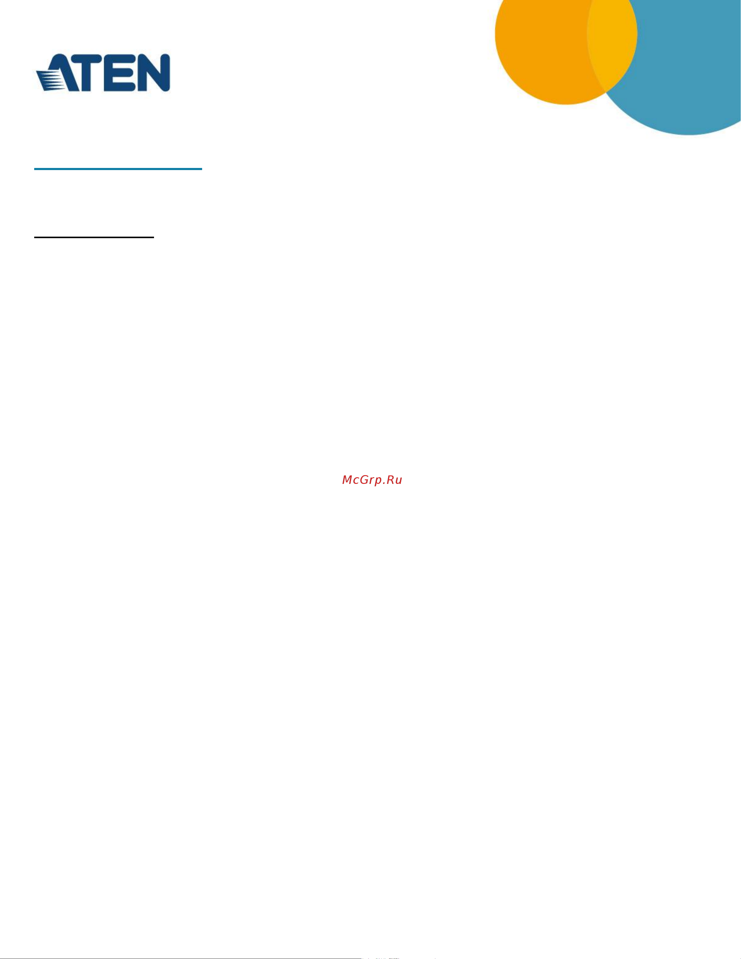 Aten KE8952 [6/17] Network design