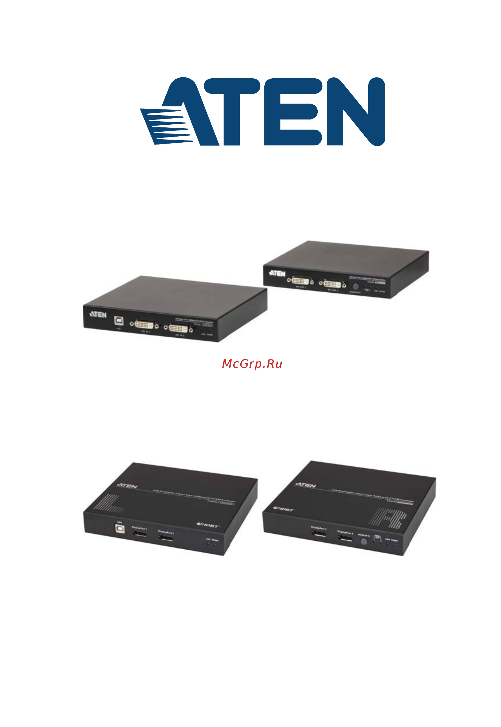 Aten CE924 Руководство пользователя онлайн