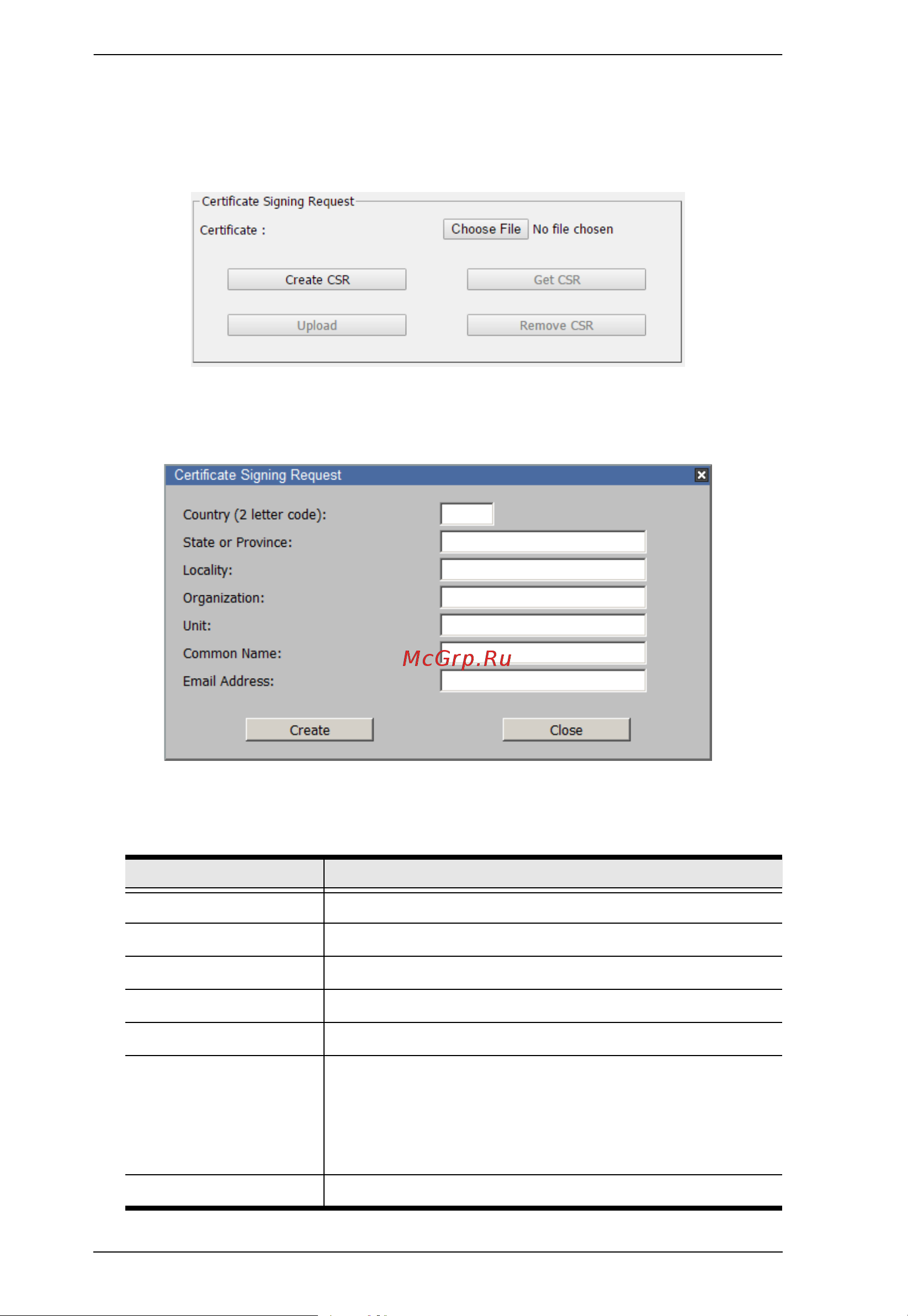 Aten CL5708I [168/255] Certificate signing request