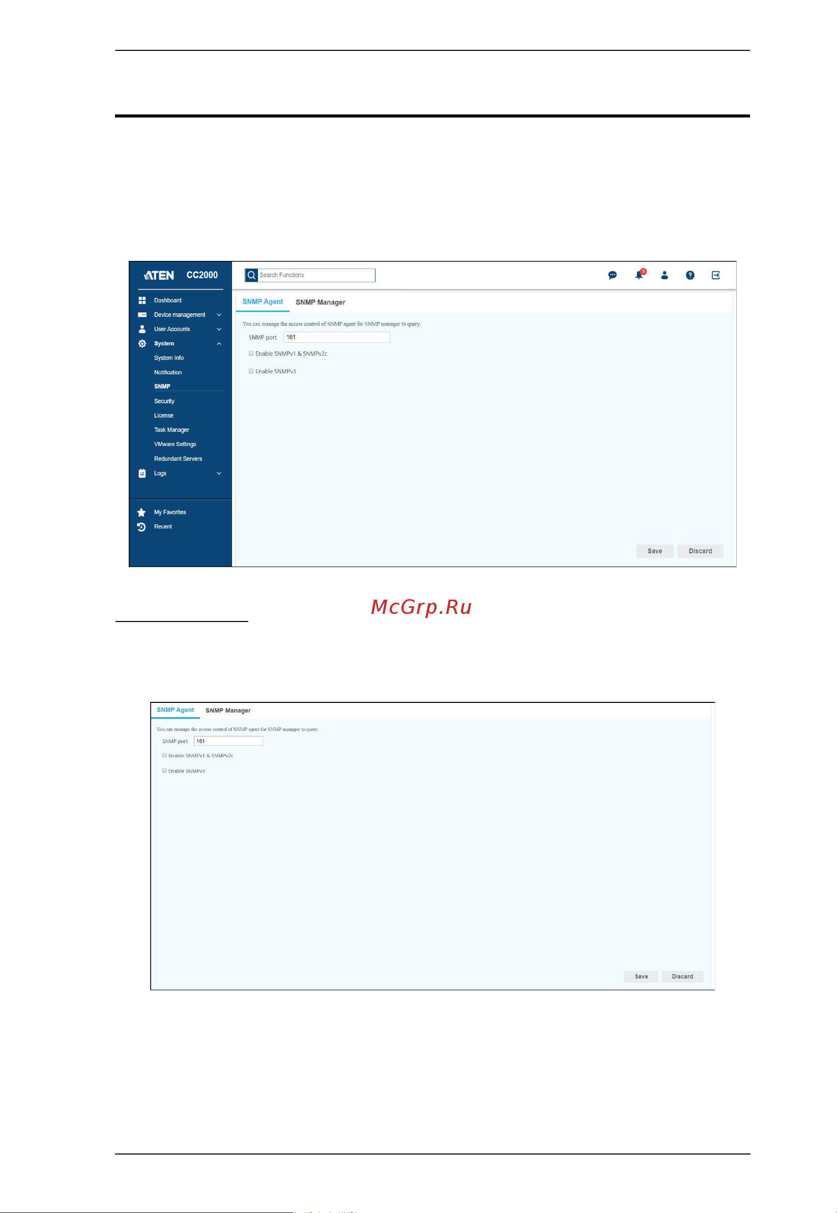 Aten CC2000 3.0 [199/353] Snmp agent