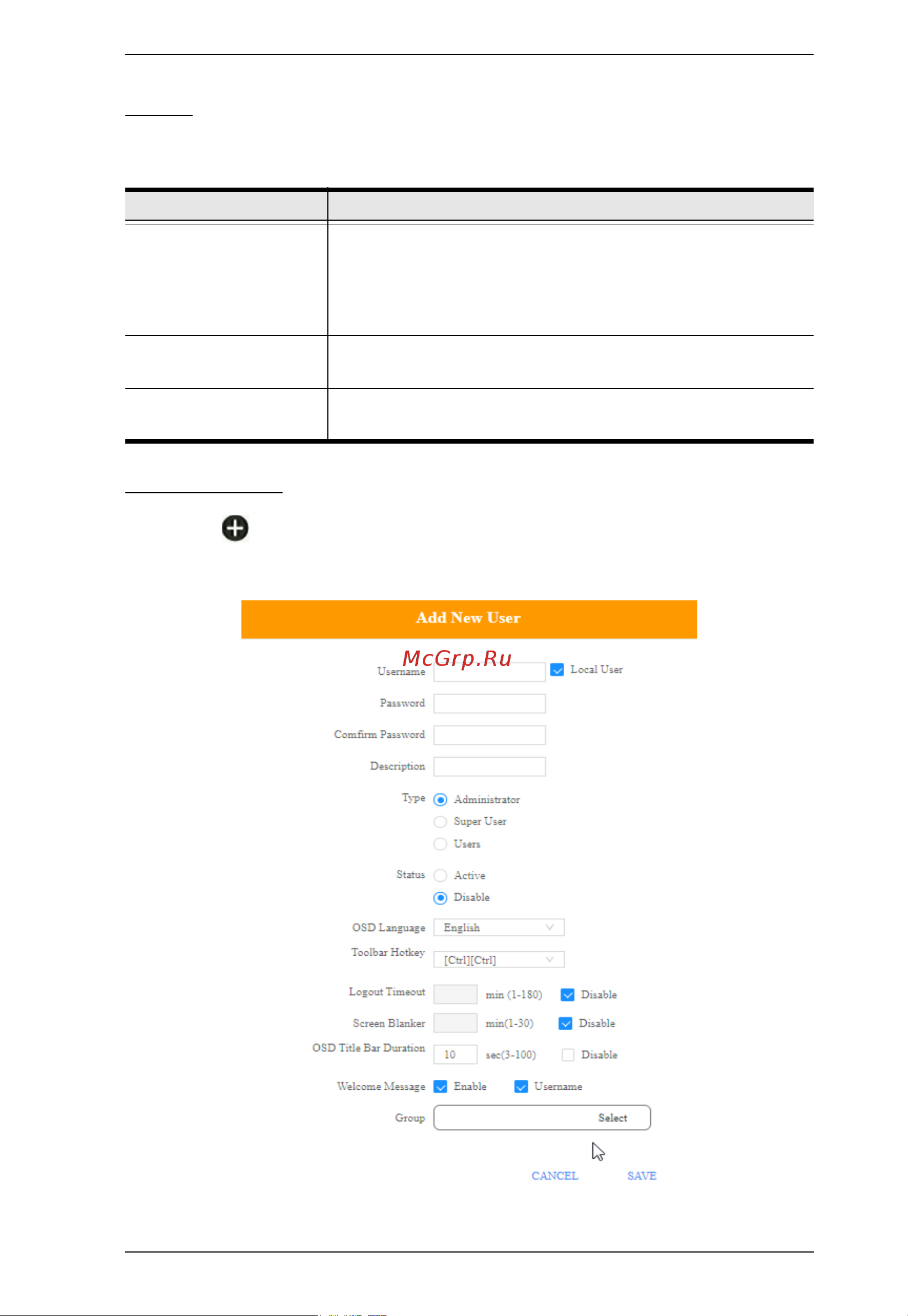 Aten RCMDVI40BT [157/297] Adding users