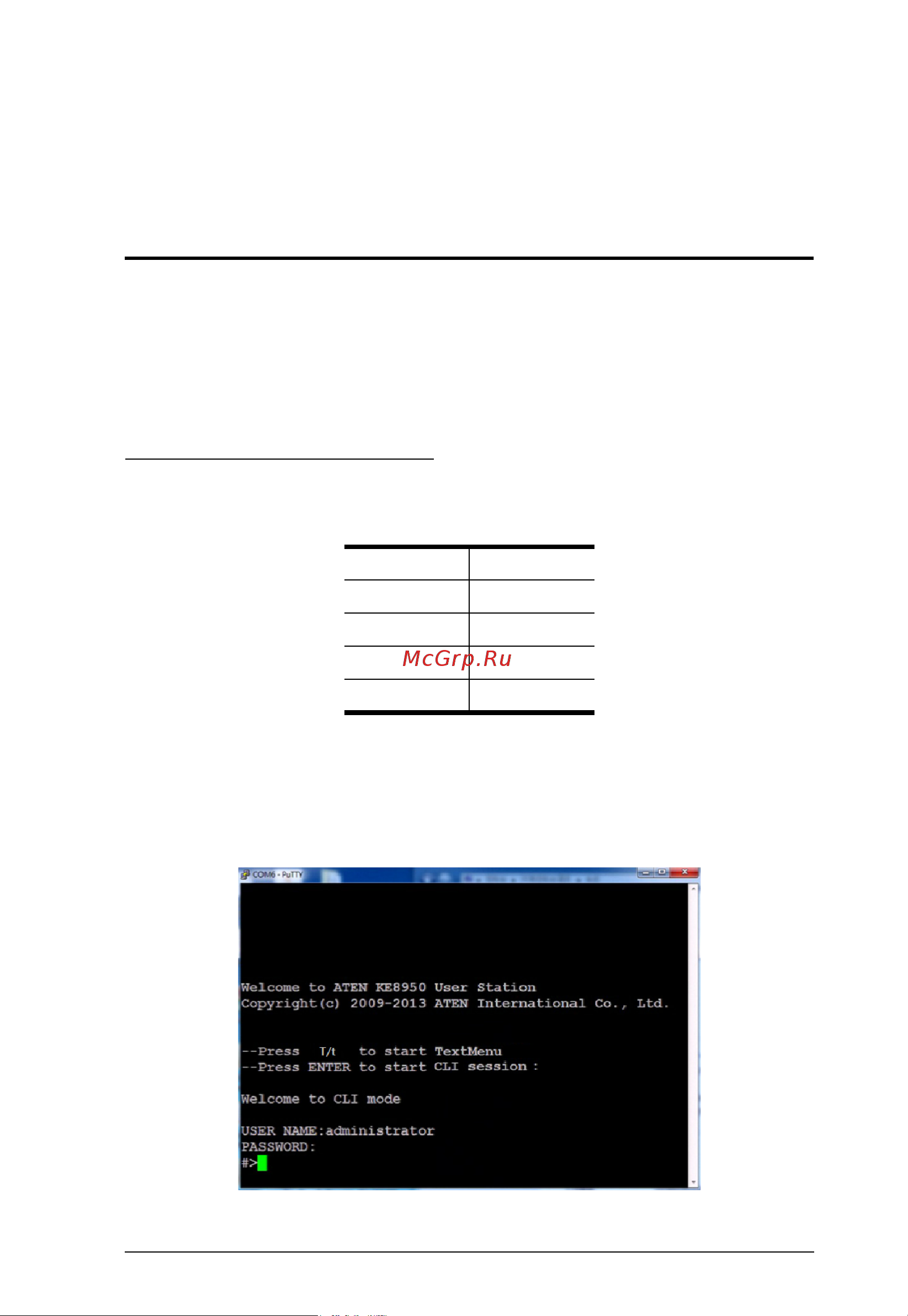Aten RCMDVI40AT [231/297] Cli commands