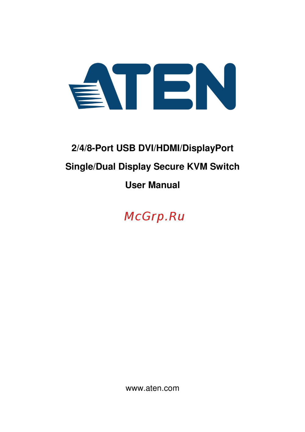 Aten CS1182DP Руководство пользователя