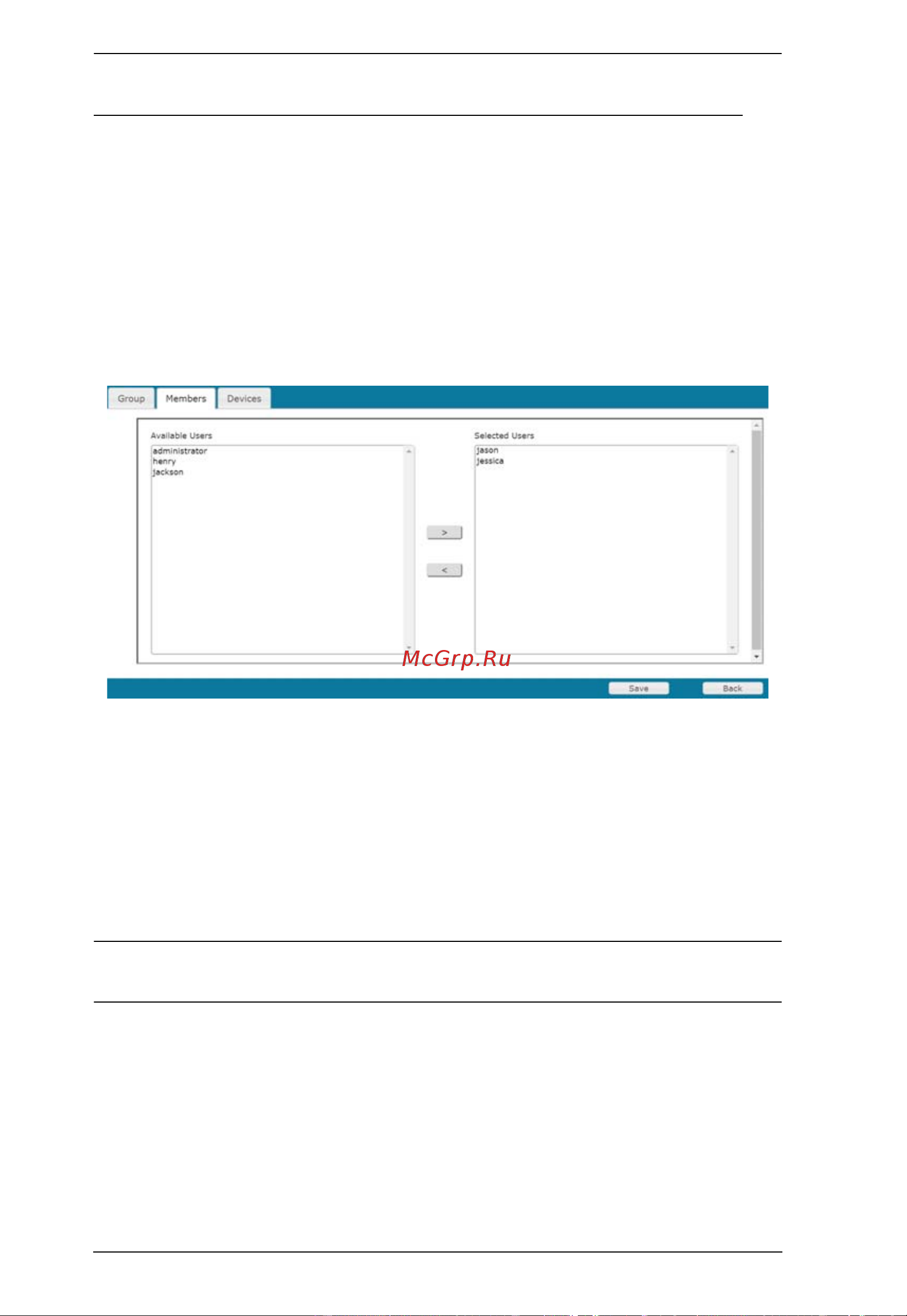 Aten SN0148CO [110/203] Assigning users to a group from the group s notebook