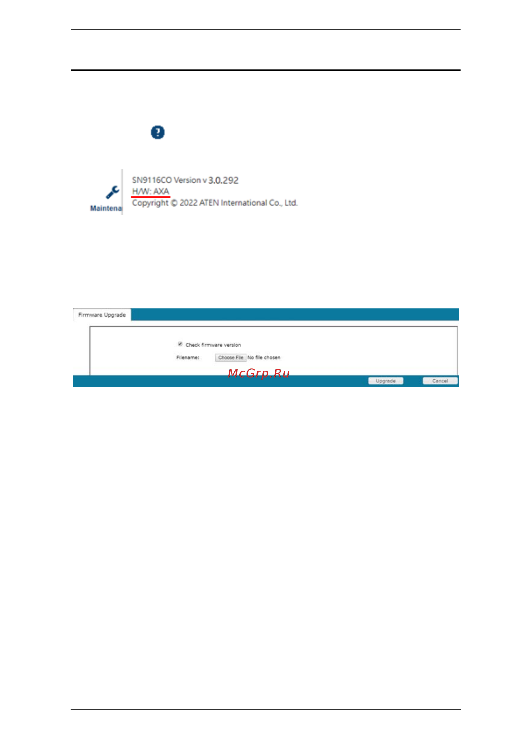 Aten SN0116CO [153/203] Firmware upgrade