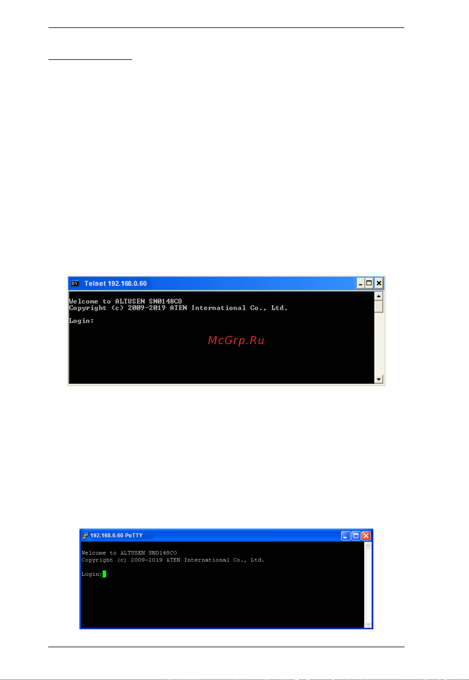 Aten SN0116CO [52/203] Remote login