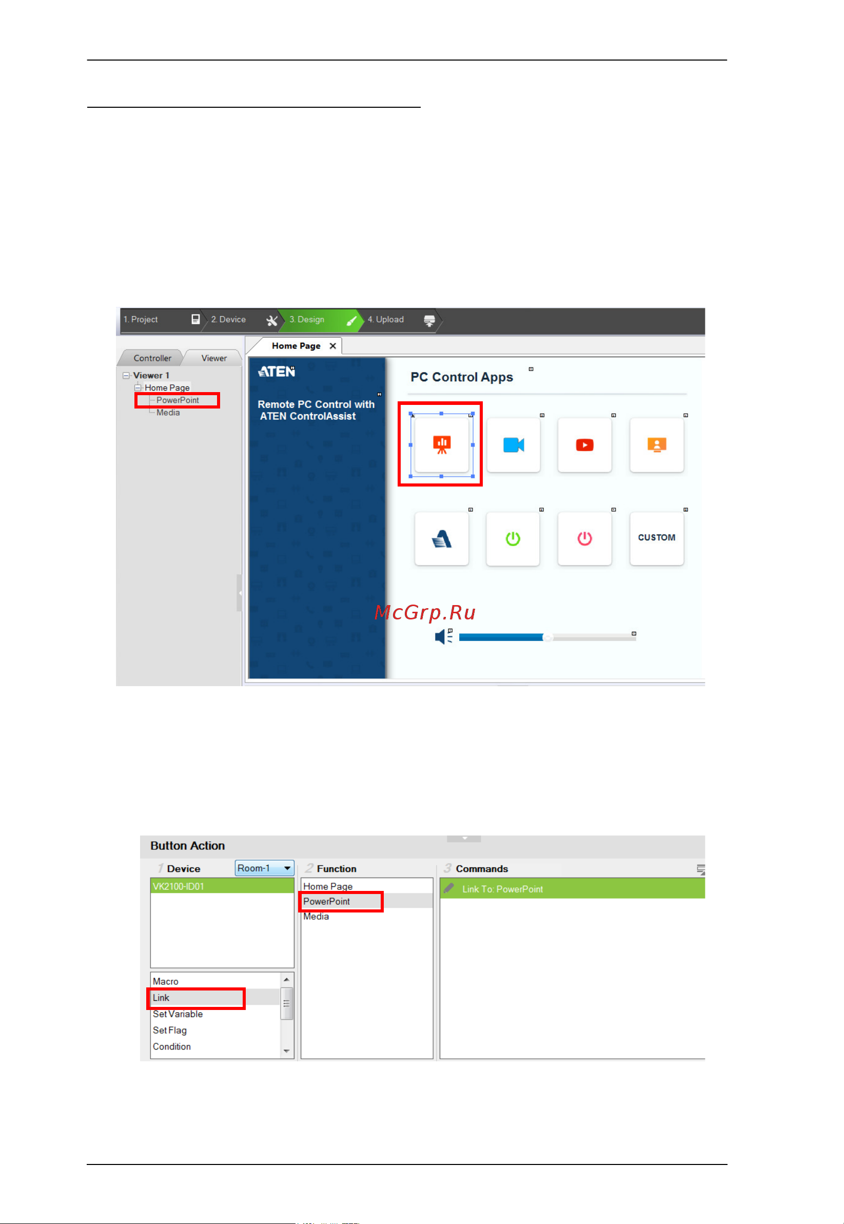 Aten VK330 [304/378] Configuring a control interface
