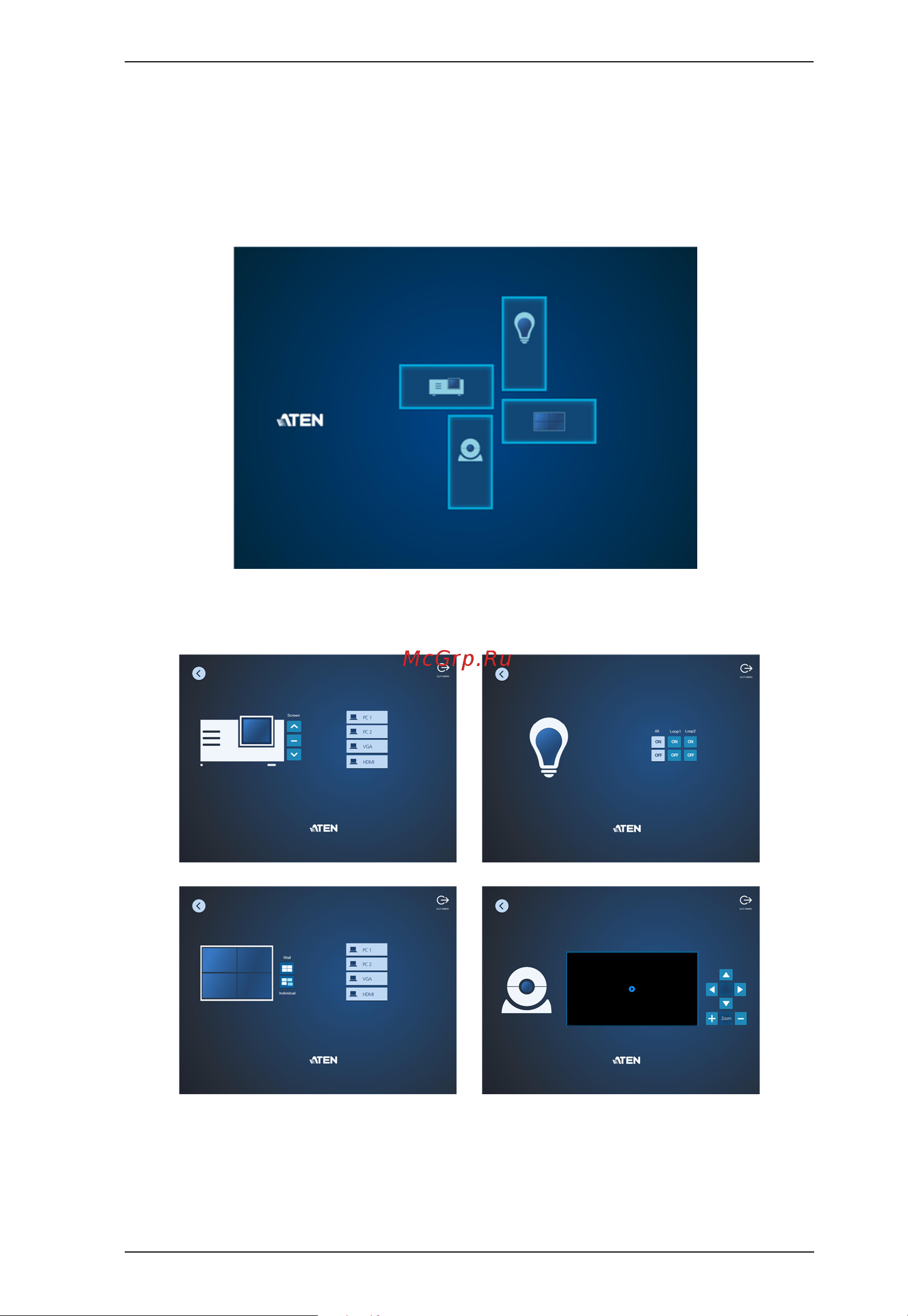 Aten VK236 [315/378] Control pages
