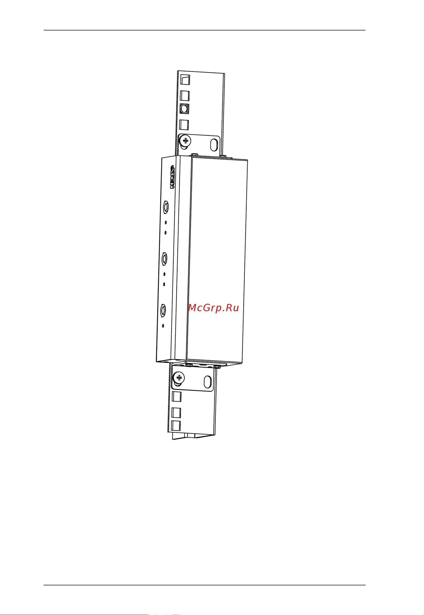 Aten VM0202HB [20/55] Screw the bracket into a convenient location on the rack