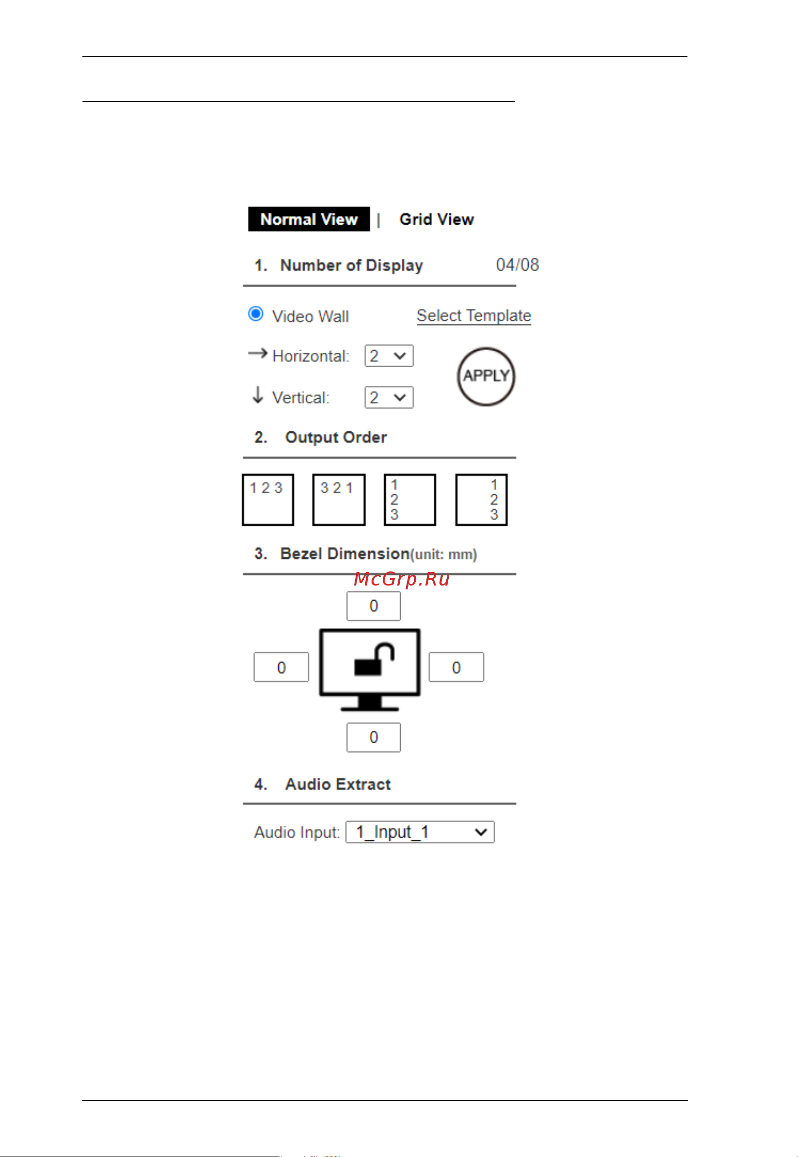 Aten VM5808HA [54/124] Configuring video settings in normal view