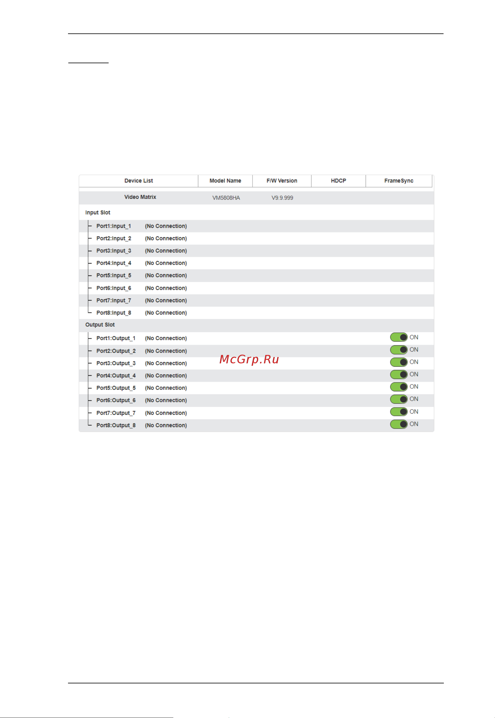 Aten VM5808HA [87/124] Status