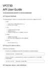 Aten VP2730 Руководство пользователя API