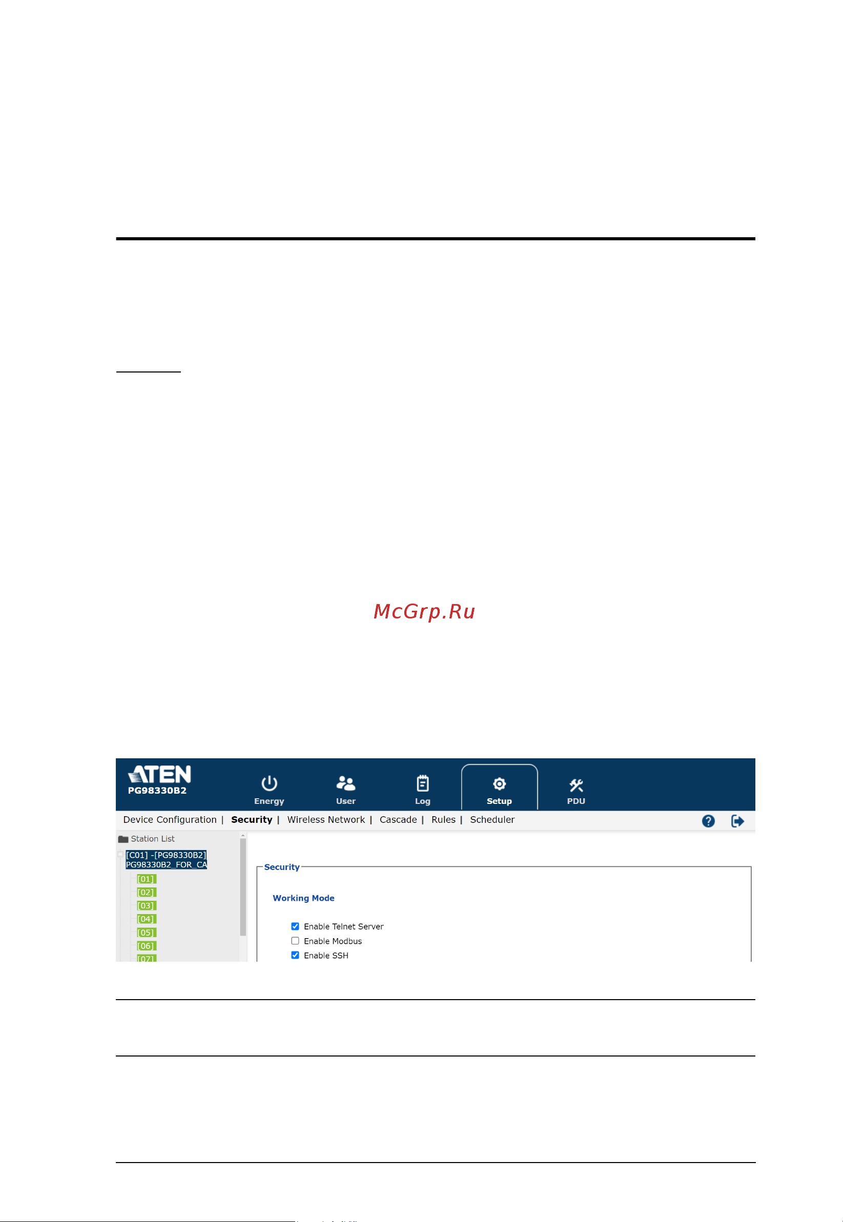 Aten PG95330 [107/136] Remote terminal operations
