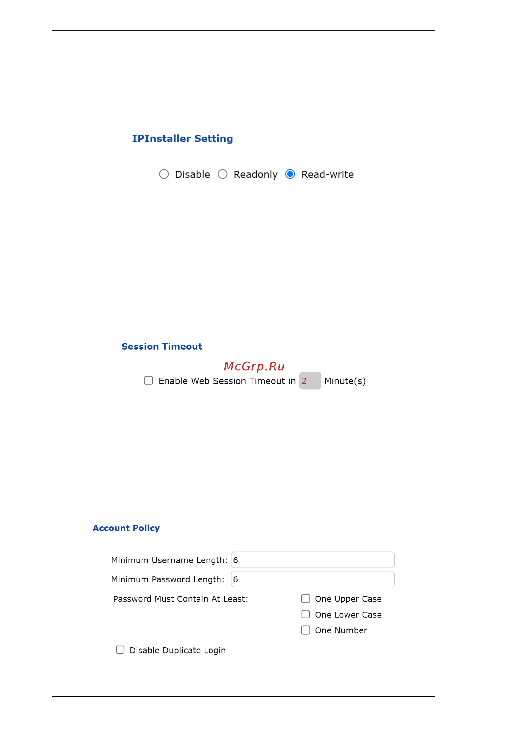 Aten PG95330 [72/136] Session timeout