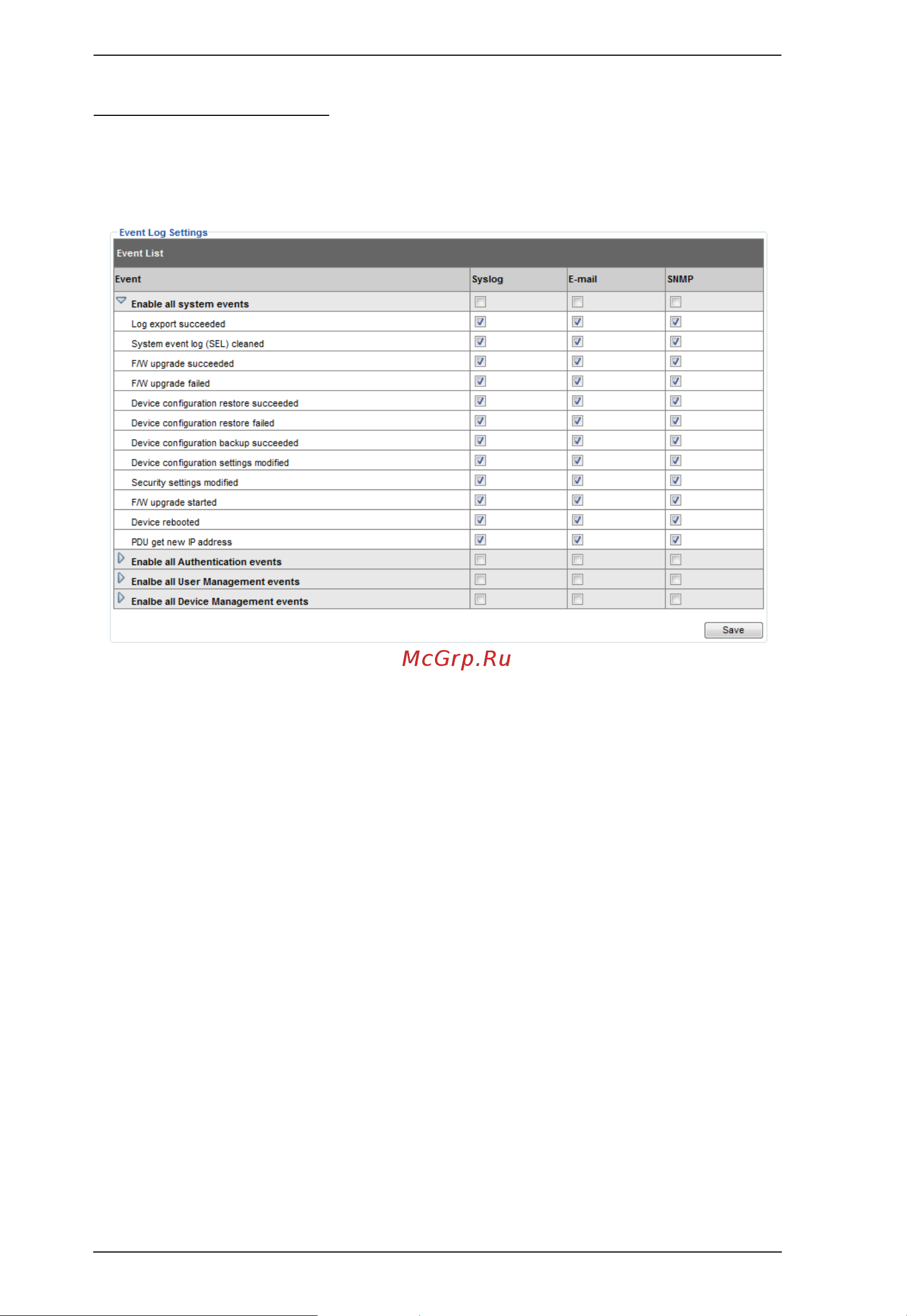 Aten PE6324L [54/86] Notification settings
