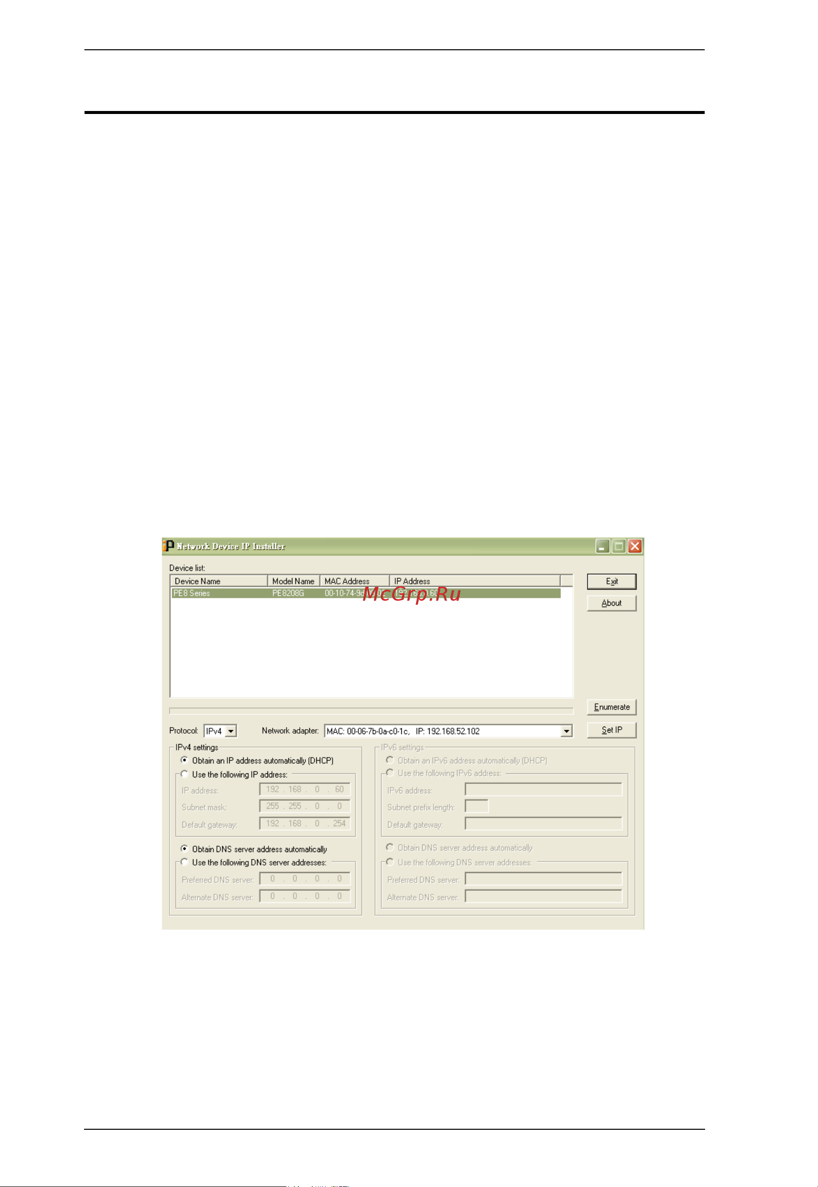 Aten PE6216 [70/76] Ip address determination