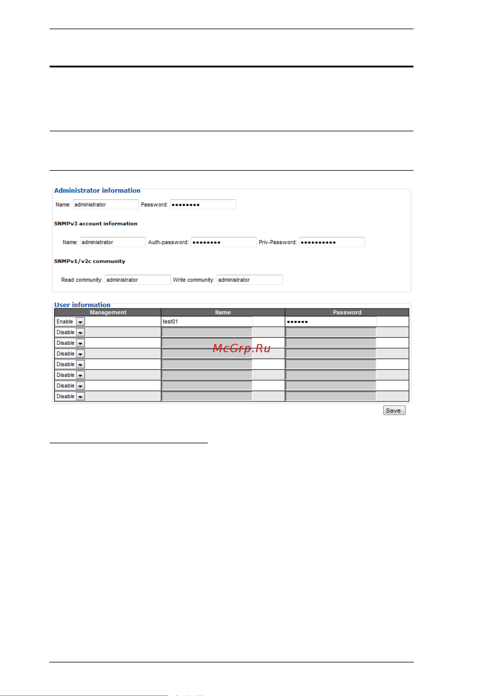 Aten PE5342TG [46/88] Administrator information