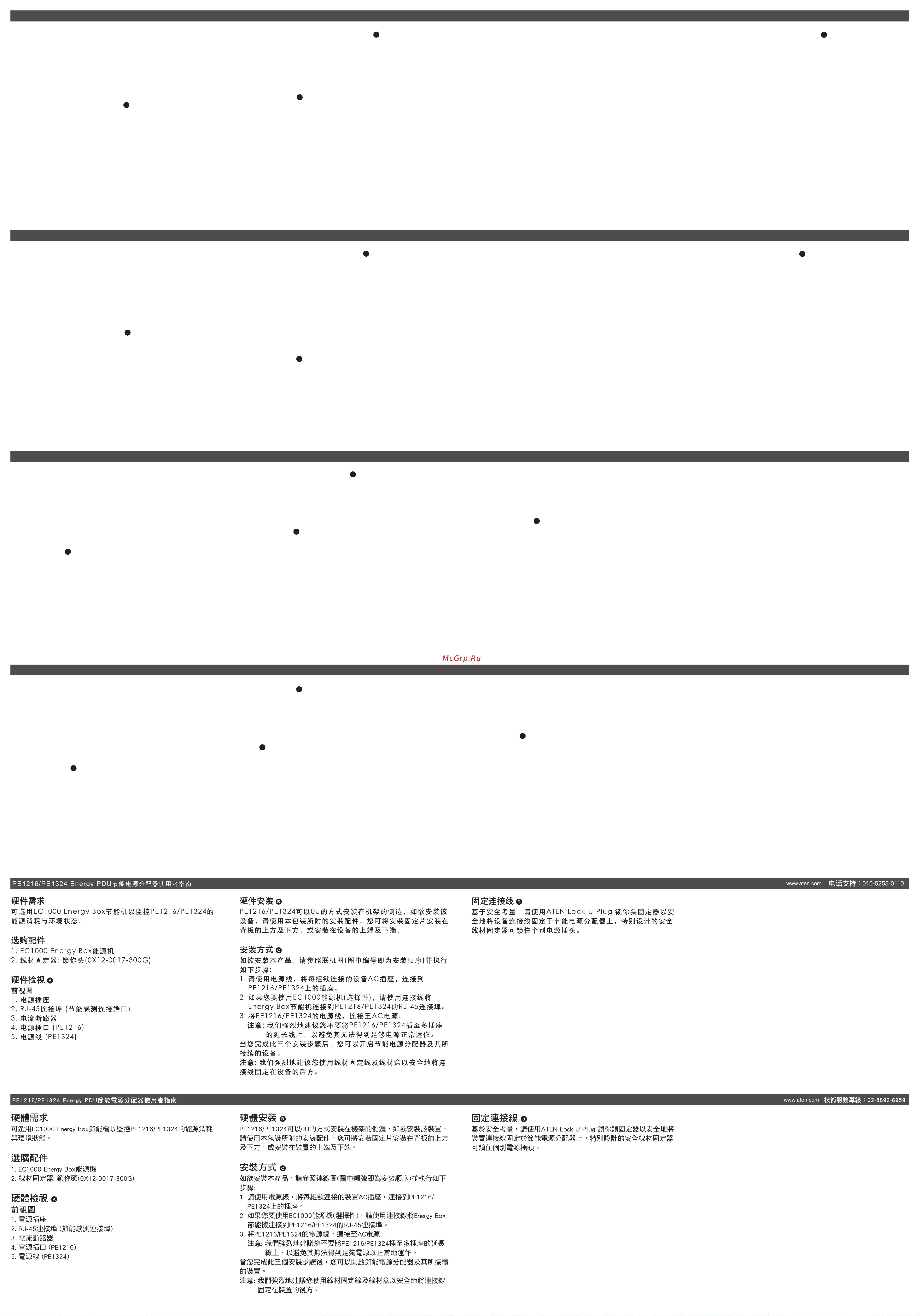 Aten PE1216 [2/2] Acessórios opcionais