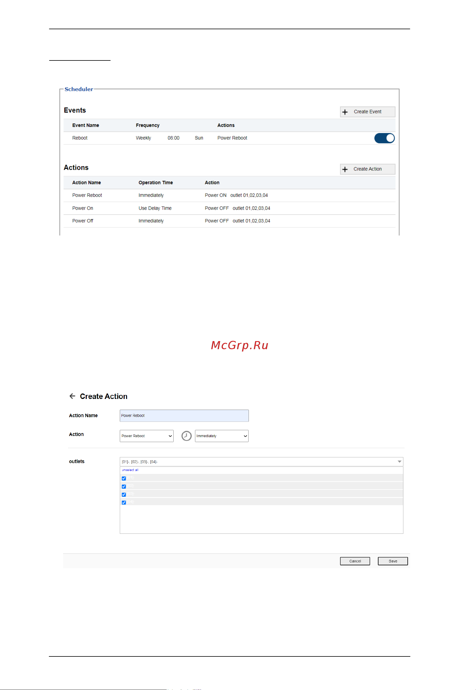 Aten PE4104G [56/84] Scheduler