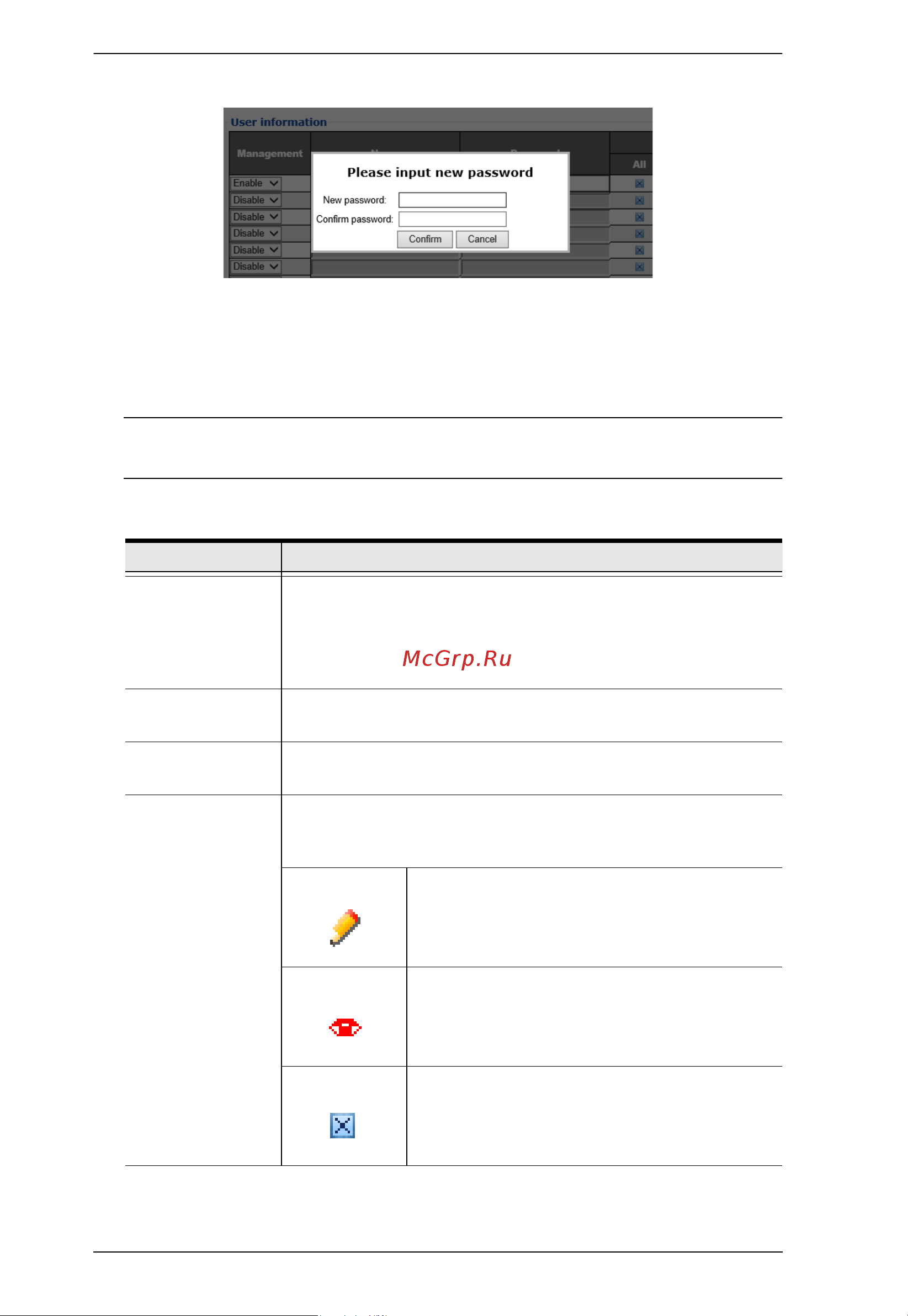 Aten EC1000 [40/81] Set the sensor by sensor permissions of the user in the energy sensor field