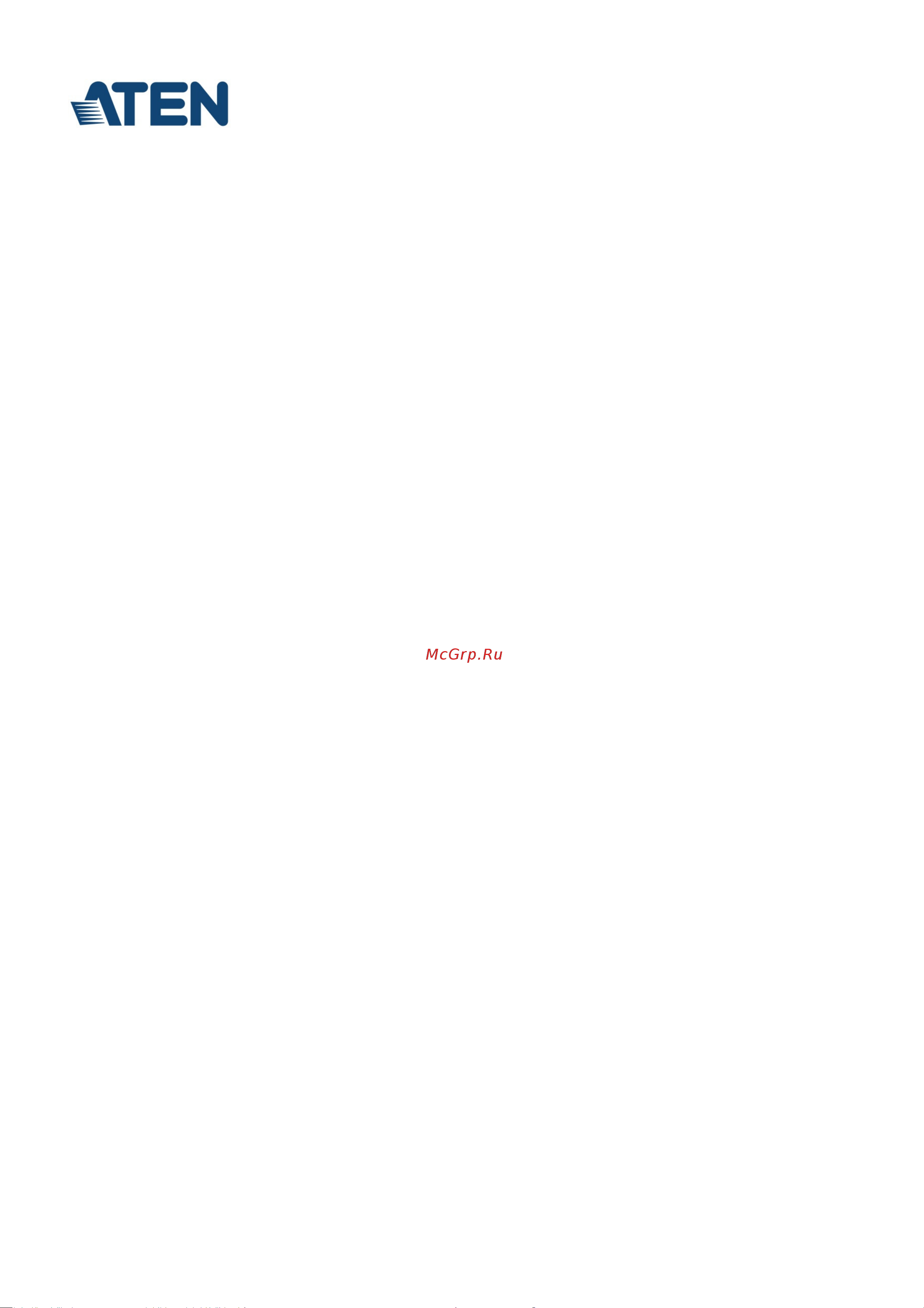 Aten EHS-127870-19 [2/7] Contents
