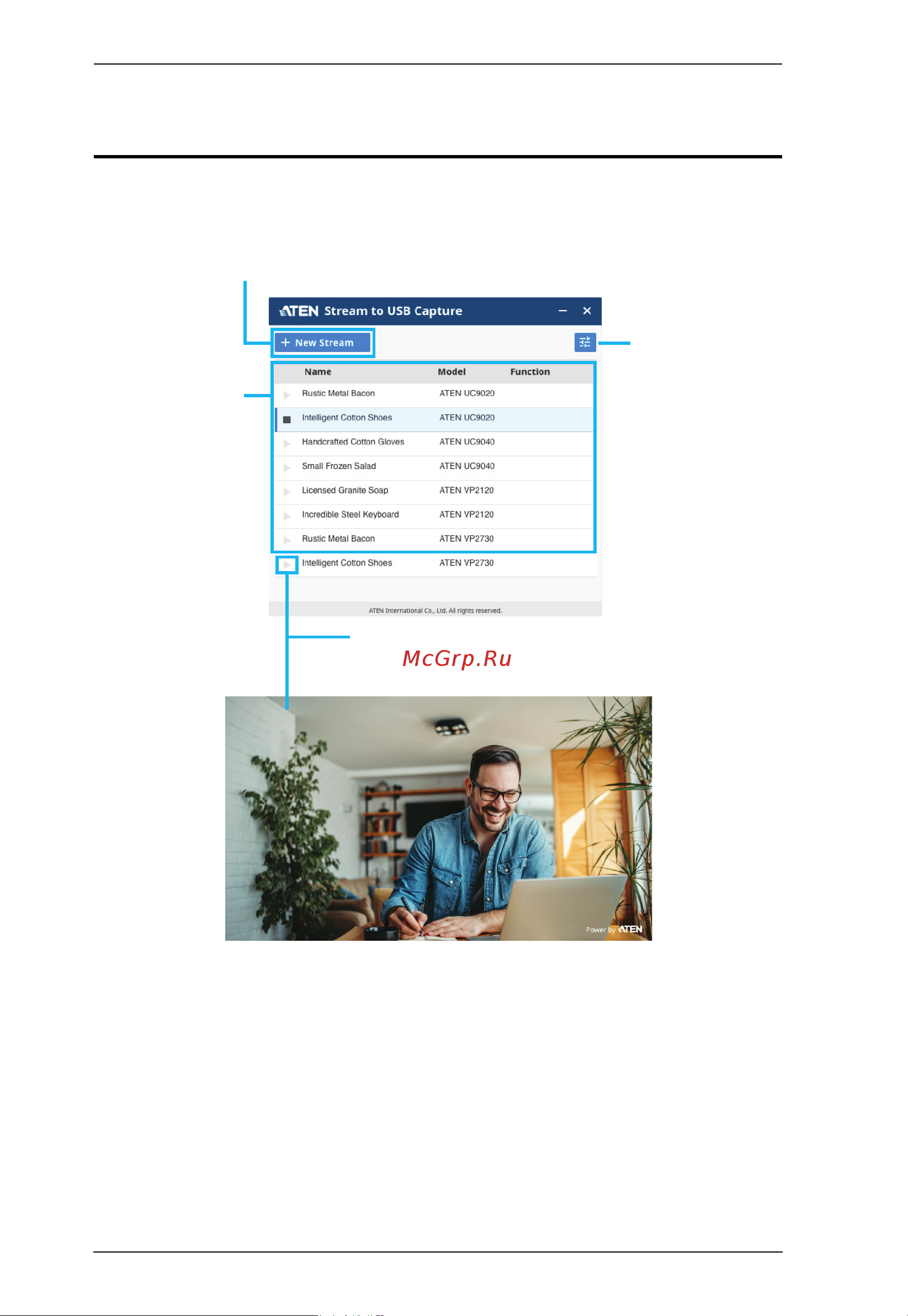 Aten StreamLIVE HD UC9020 [8/20] Stream to usb capture user manual