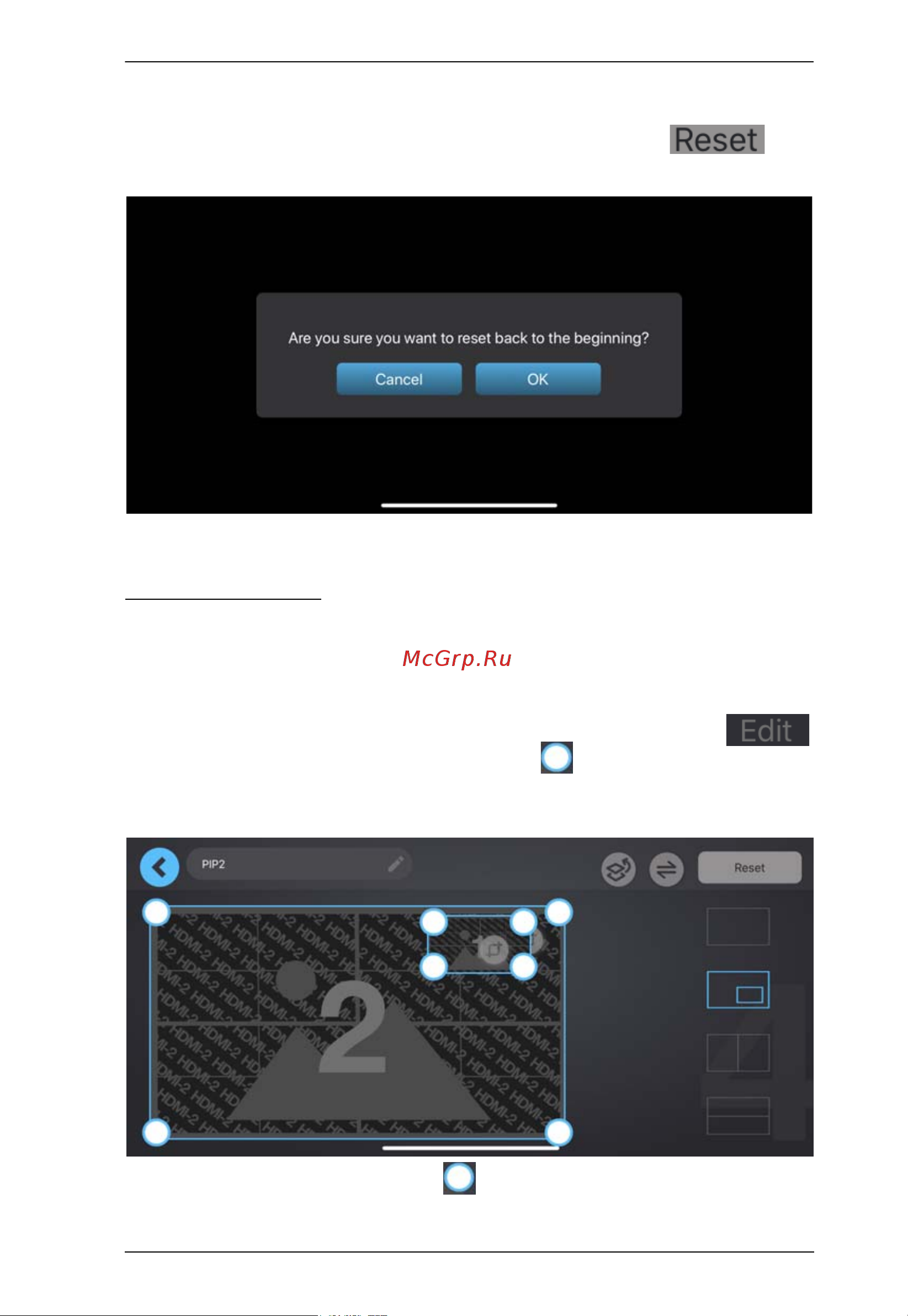 Aten CAMLIVE PRO UC3022 [51/78] Resize crop tool