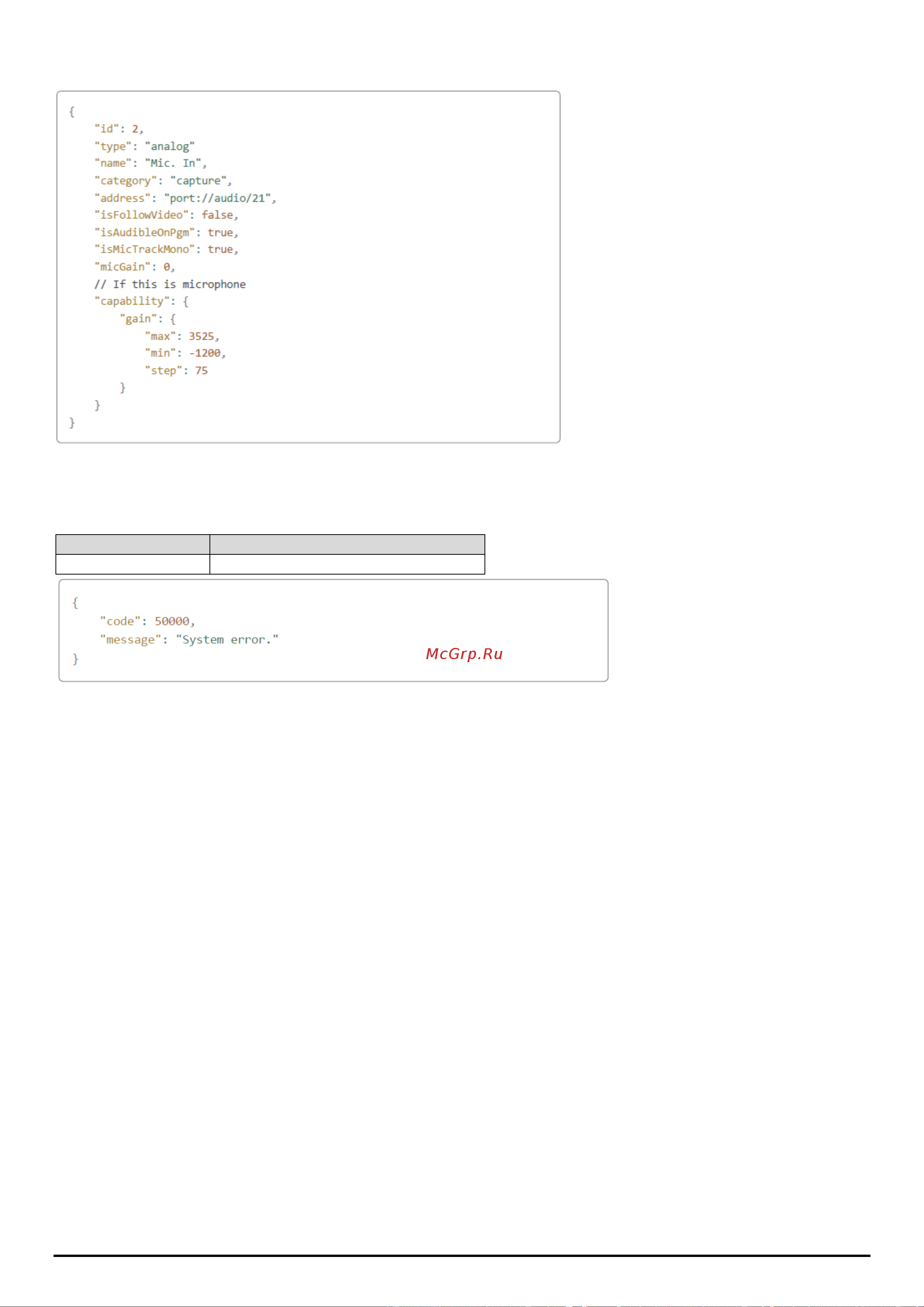 Aten StreamLIVE HD UC9020 RESTful API Инструкция онлайн [44/52] 746940
