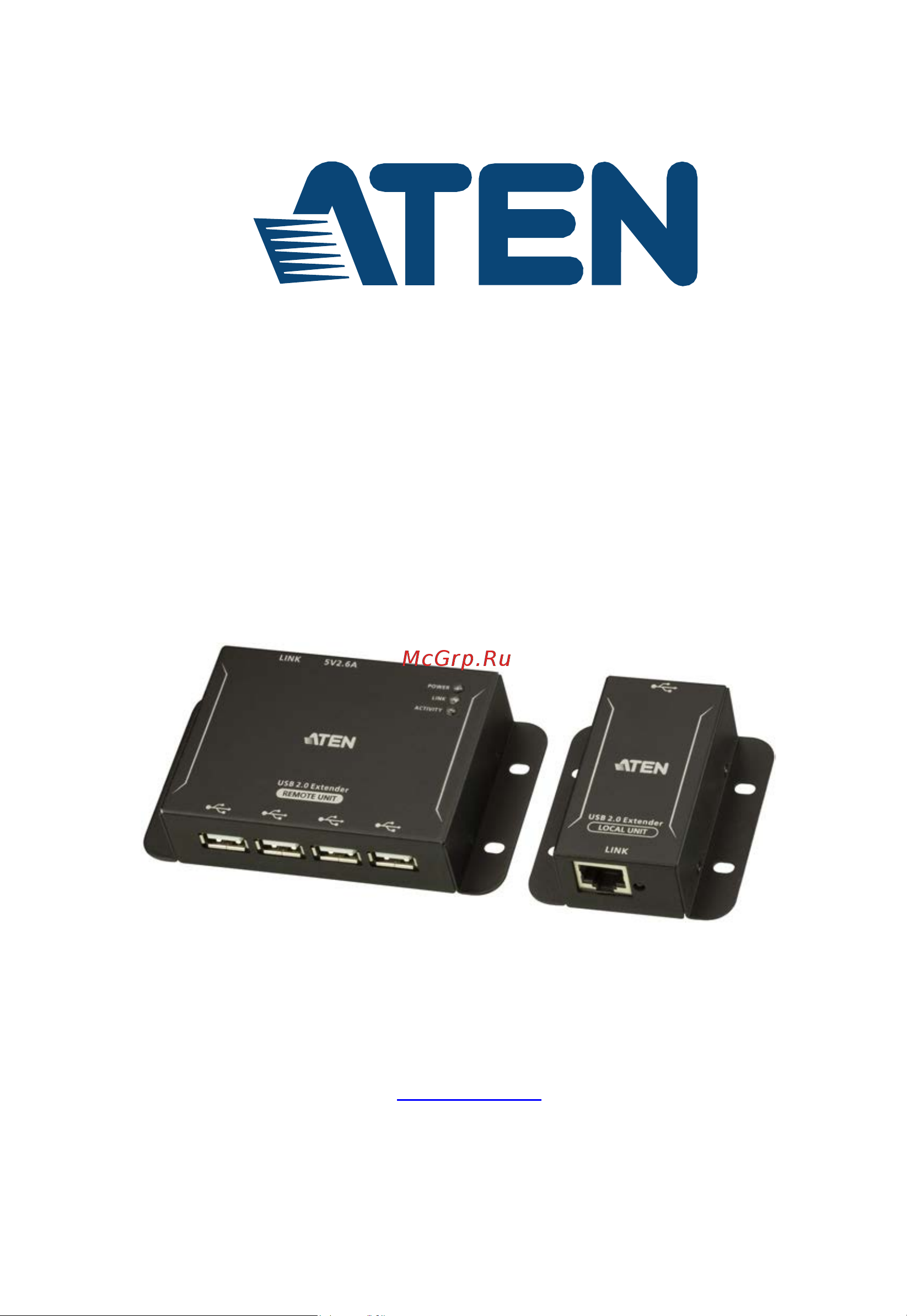Aten UCE3250 Руководство пользователя онлайн