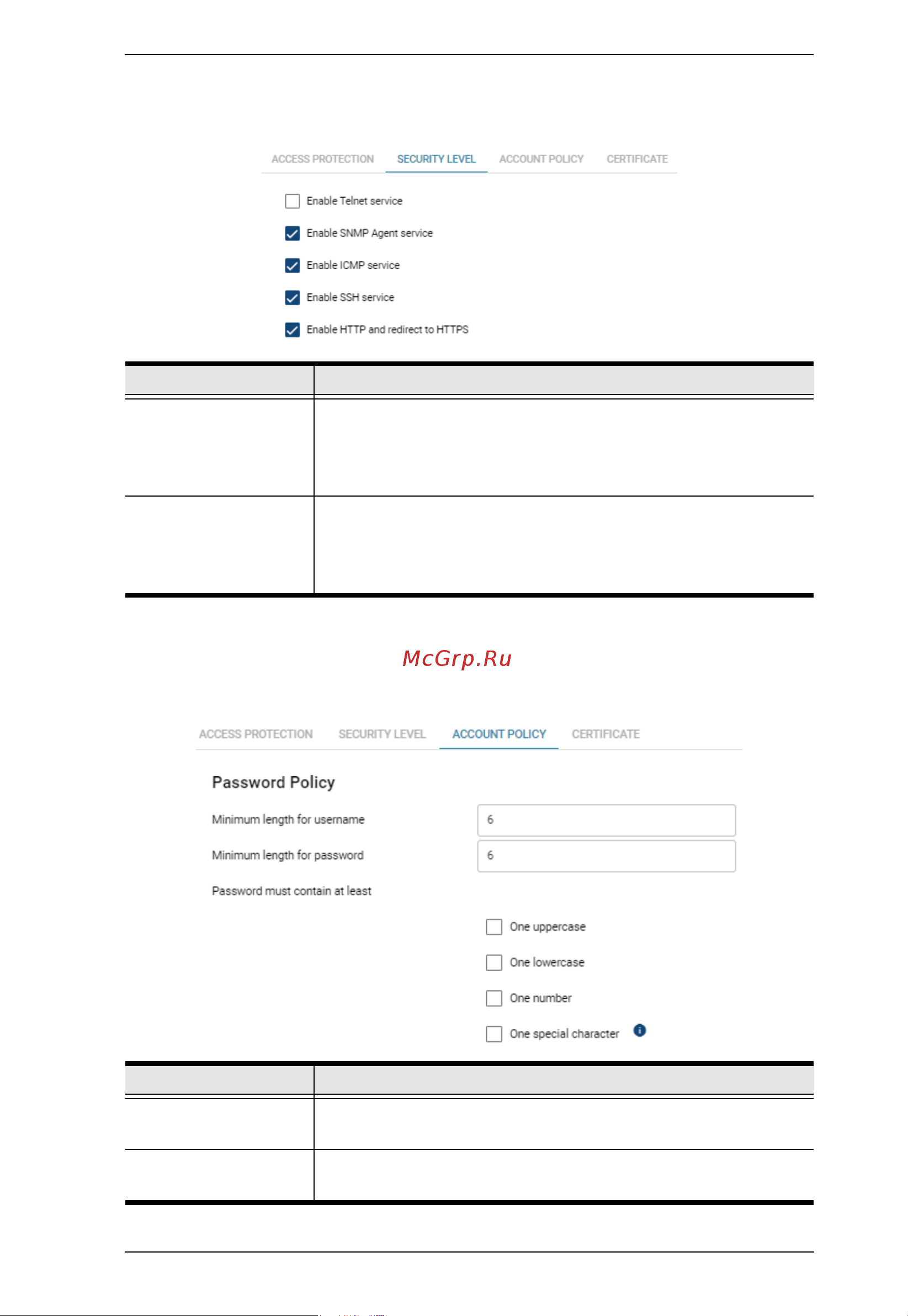 Aten SN3402 [59/111] Account policy