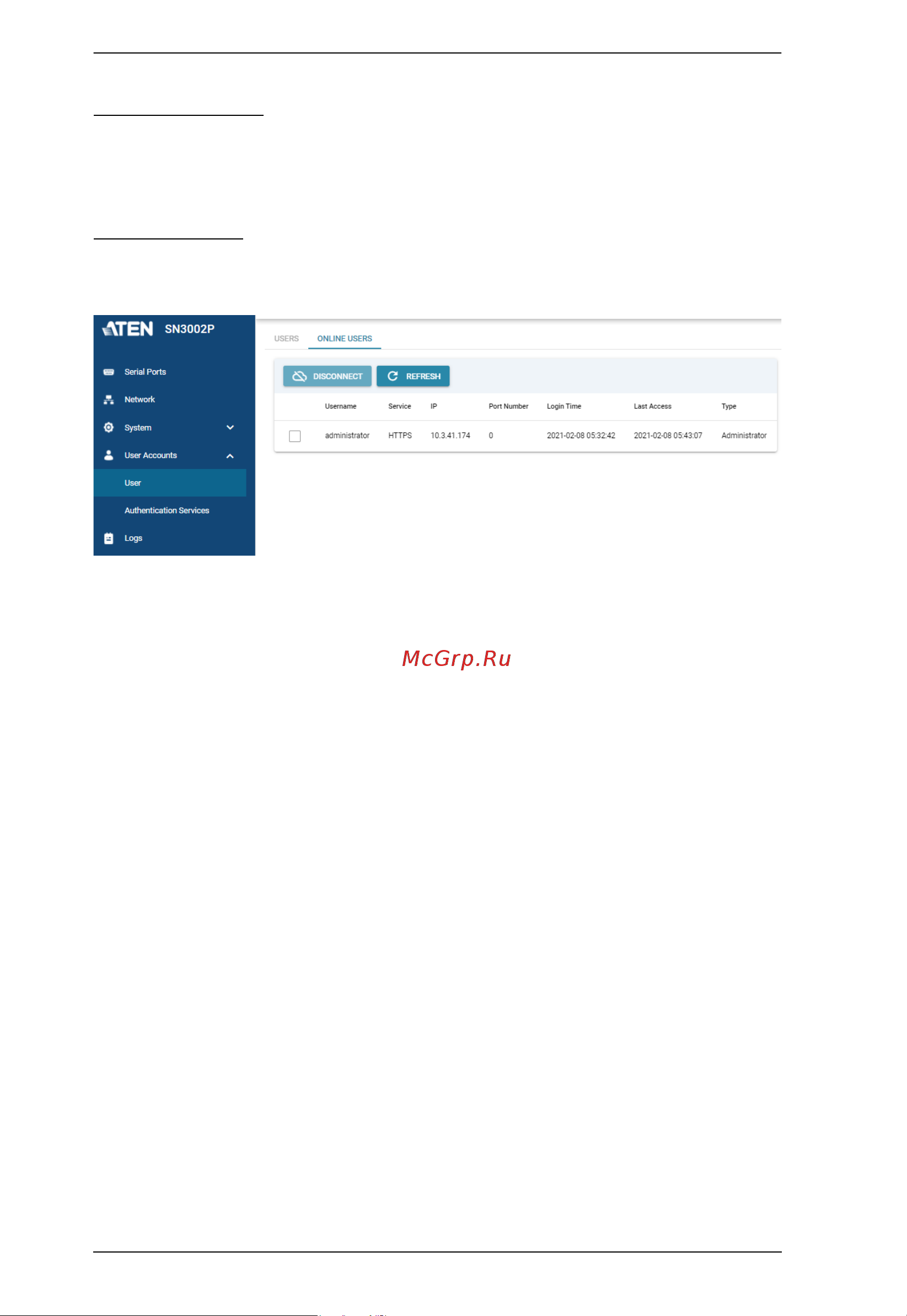 Aten SN3002 [70/111] Deleting users