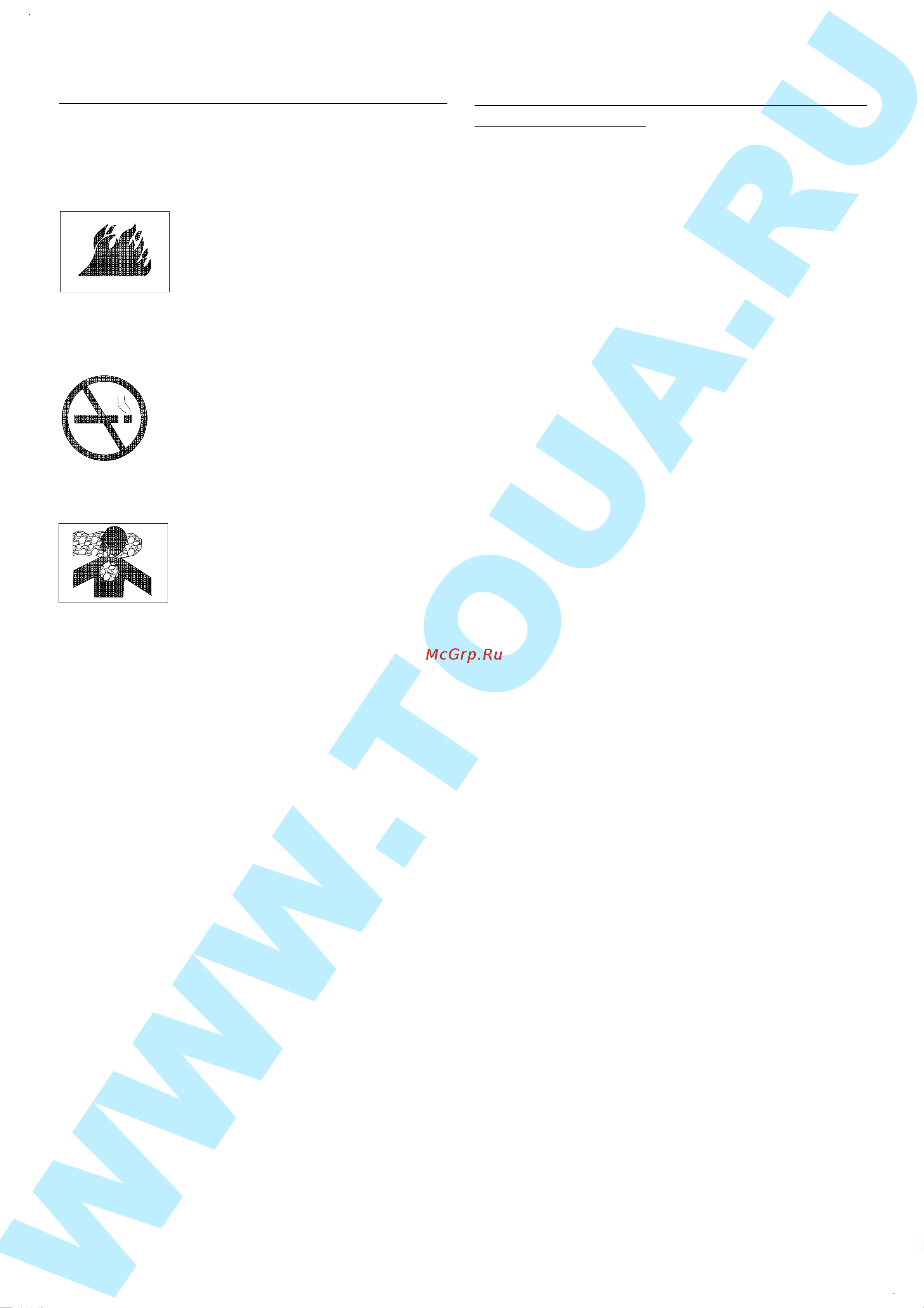 Toua GSN40B [6/24] Опасность