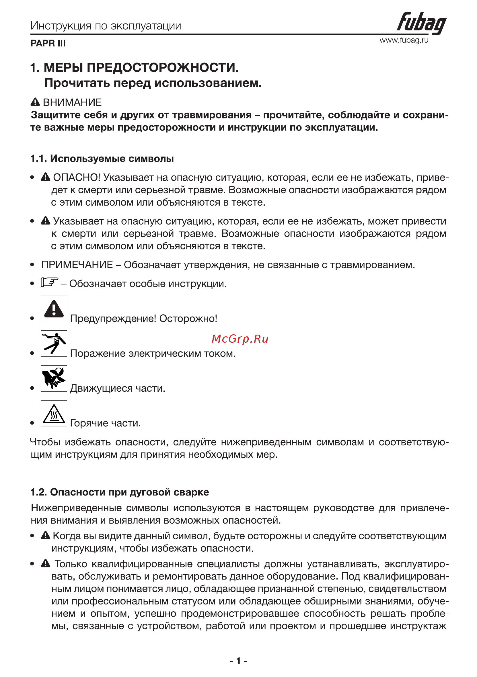 Fubag 31597 [2/24] Fbgmanual_blitzpapriii_v2020