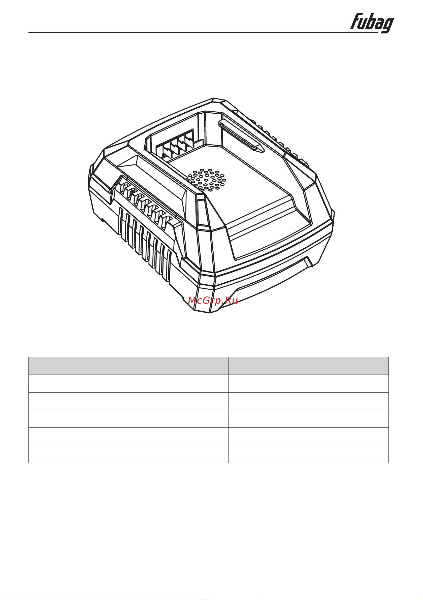 Fubag FLA 4240 SM [4/9] Для литий ионного аккумулятора