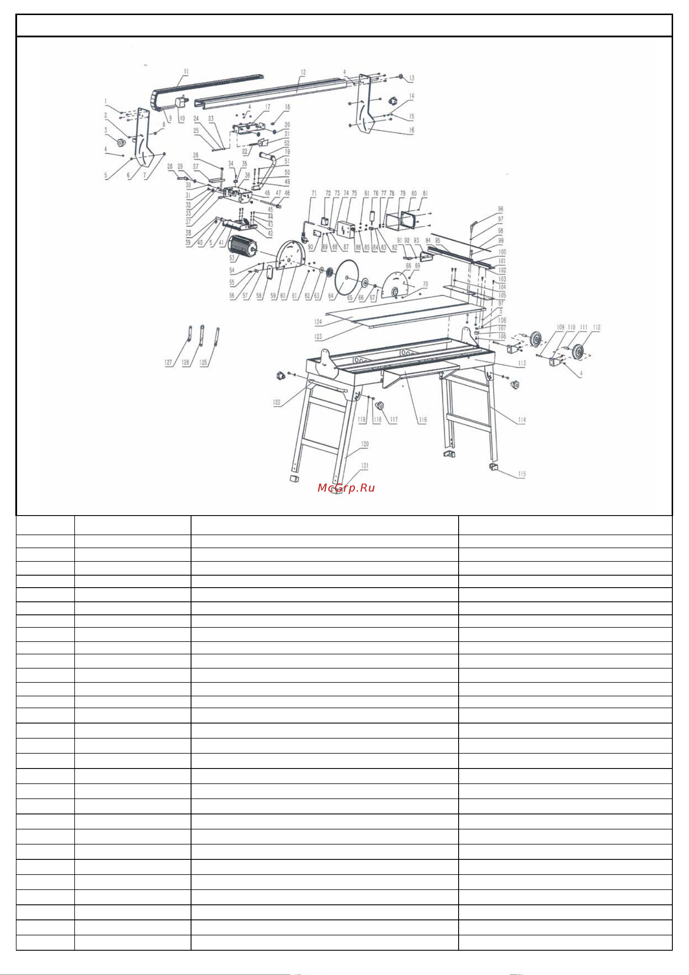 Fubag CraftLine 920 Взрыв схема онлайн