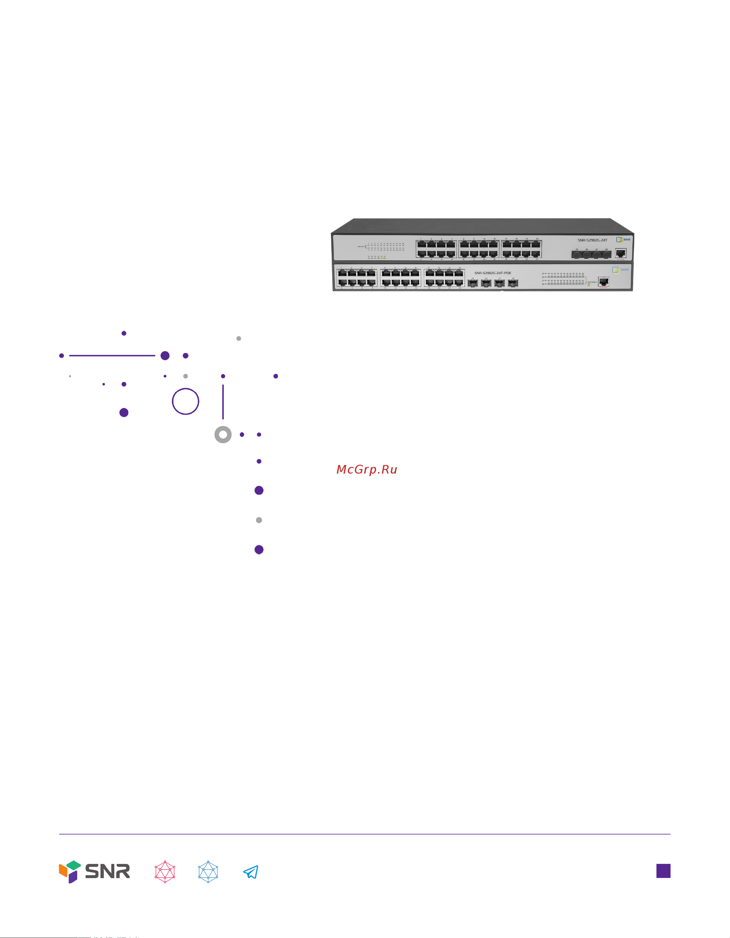 SNR S2982G-24TE-RPS Техническое Описание онлайн