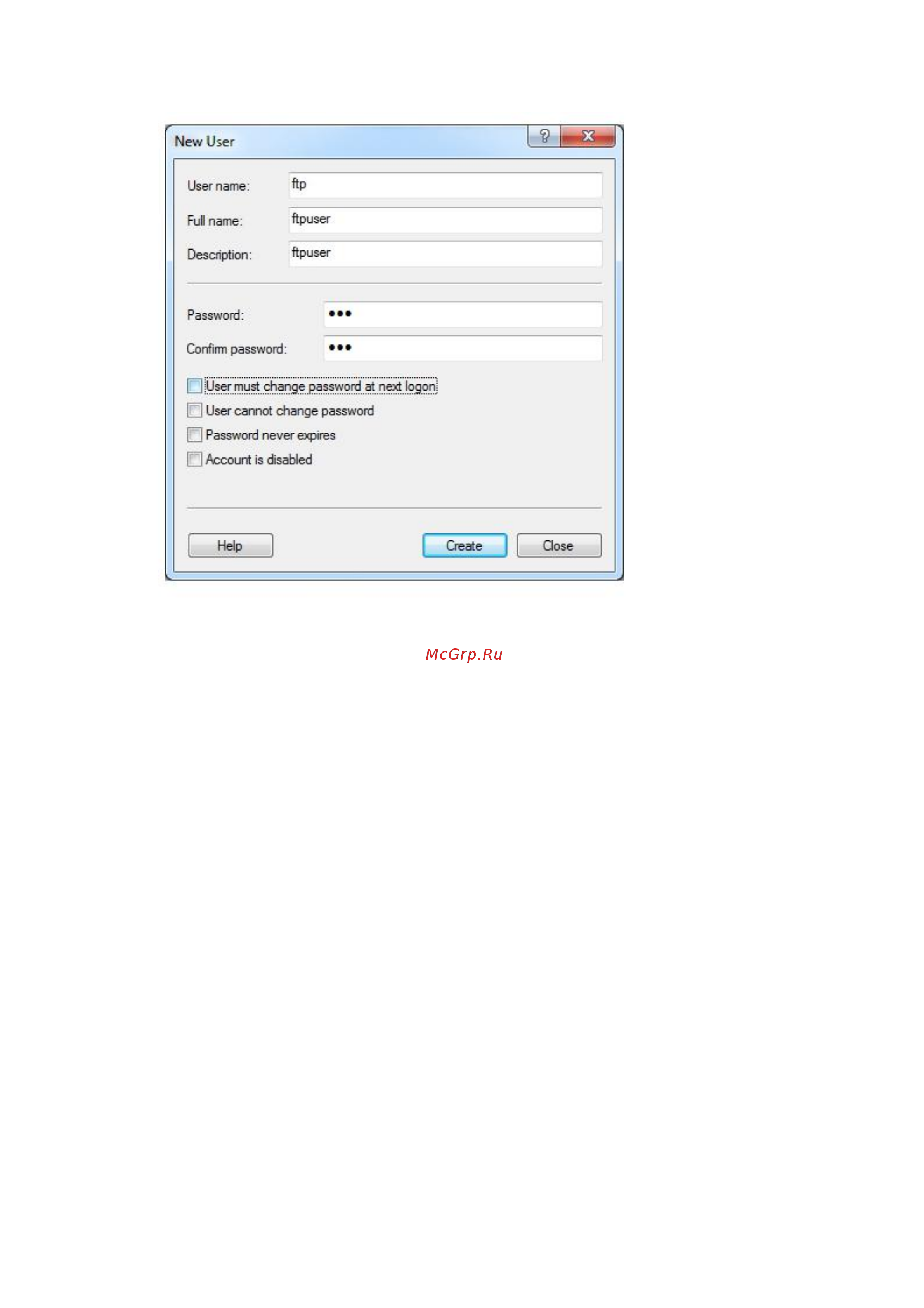 SNR VG-1000-8S [5/15] Create directory for ftp server